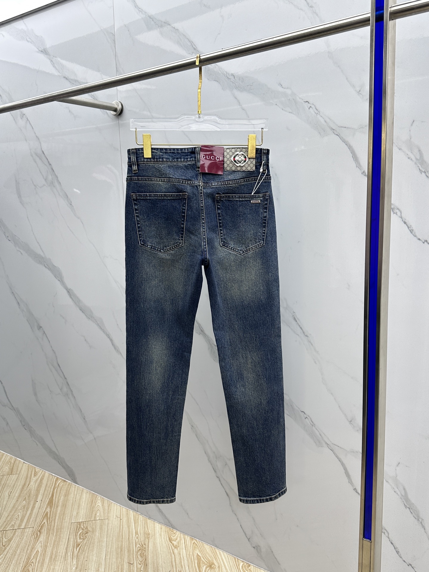 🆕GUCCI古驰 🔥高端定制、2025早秋最新款牛仔裤 柜台同步发售 原版定制复刻 客供五金辅料 原单品