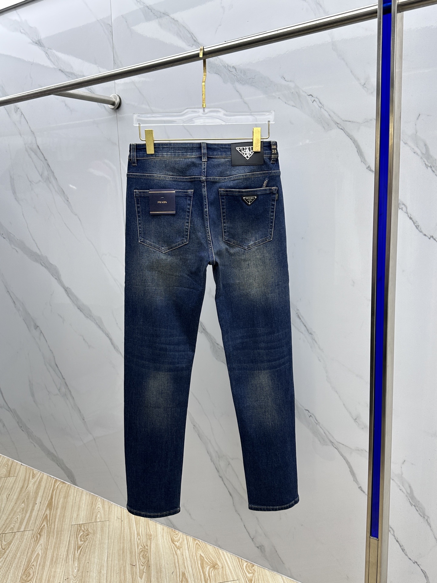 🆕Prada普拉达 🔥高端定制、2025早秋最新款牛仔裤 柜台同步发售 原版定制复刻 客供五金辅料 原单