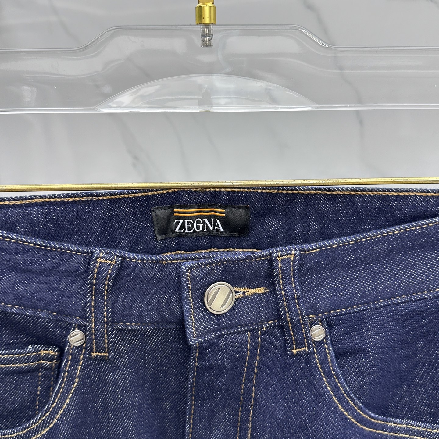 🆕ZEGNA杰尼亚 🔥高端定制、2025早秋最新款牛仔裤 柜台同步发售 原版定制复刻 客供五金辅料 原单