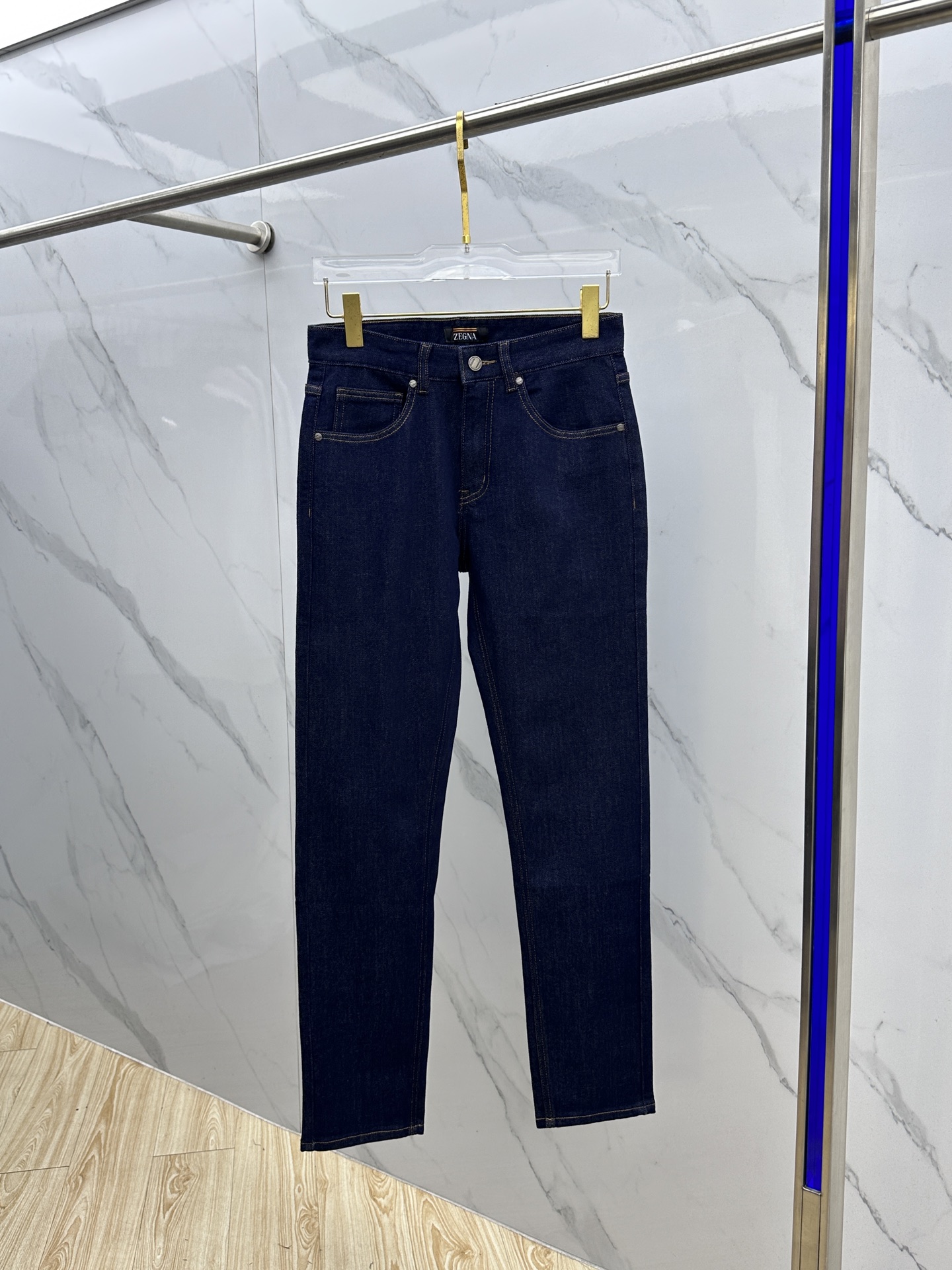 🆕ZEGNA杰尼亚 🔥高端定制、2025早秋最新款牛仔裤 柜台同步发售 原版定制复刻 客供五金辅料 原单