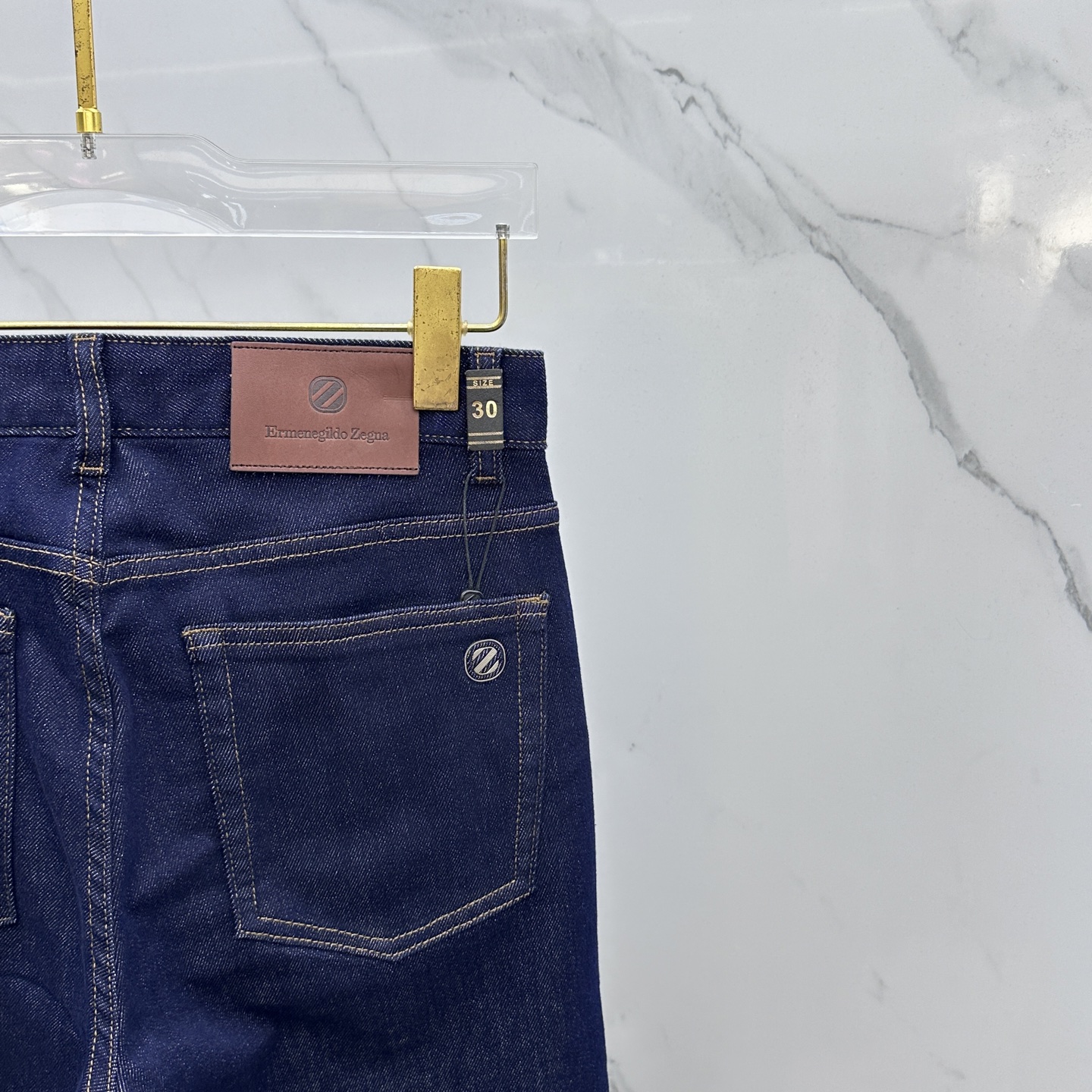 🆕ZEGNA杰尼亚 🔥高端定制、2025早秋最新款牛仔裤 柜台同步发售 原版定制复刻 客供五金辅料 原单