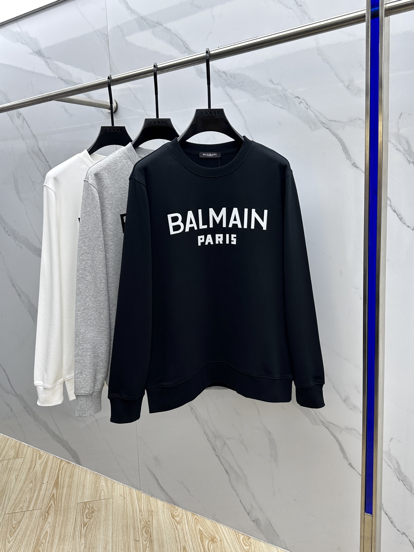 🆕Balmain巴尔曼 25FW早秋新款圆领卫衣，男女同款！独特吸引人的眼球，这一款卫衣品相品质都在线，