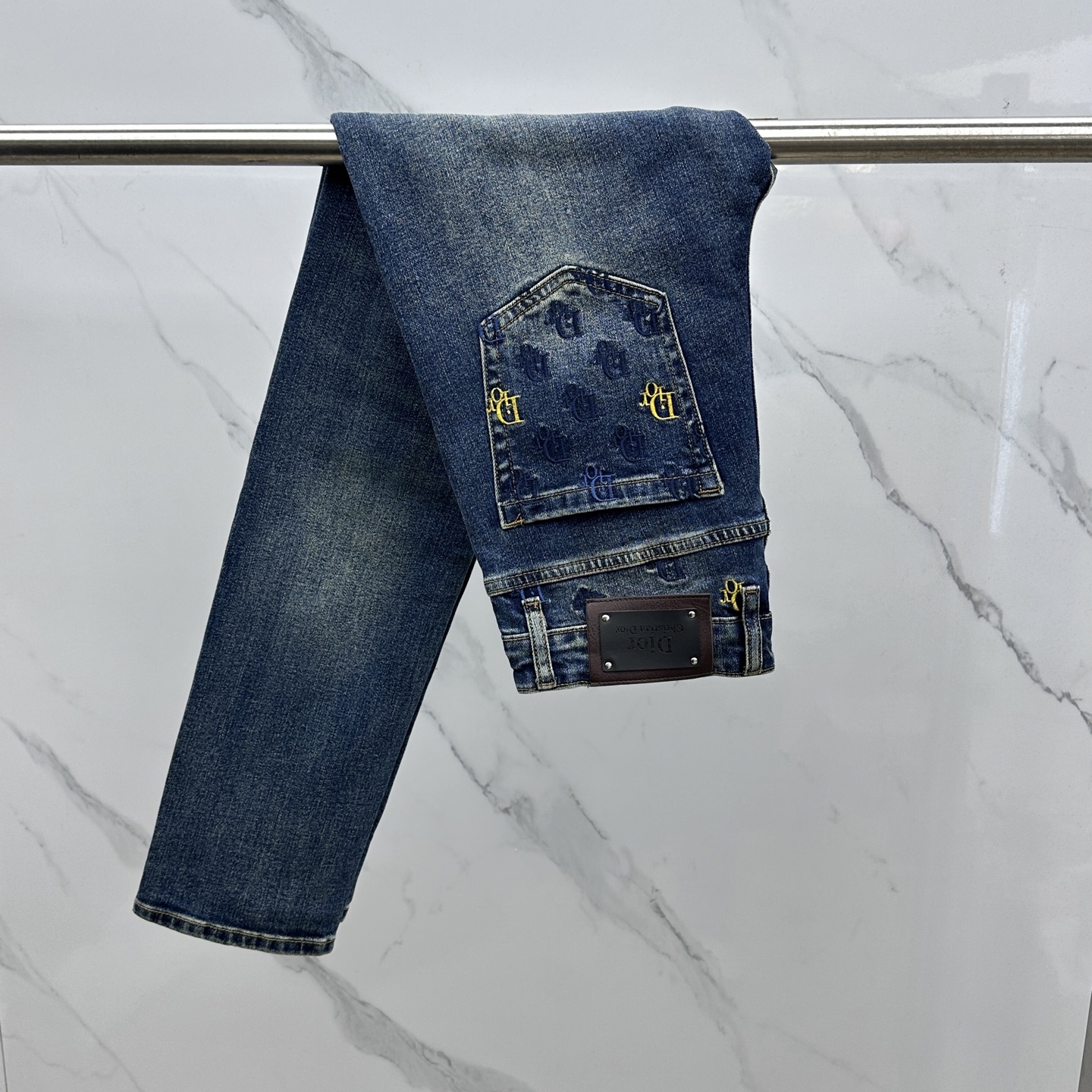 🆕Dior迪奥🔥高端定制、2025早秋最新款牛仔裤 柜台同步发售 原版定制复刻 客供五金辅料 原单品质 