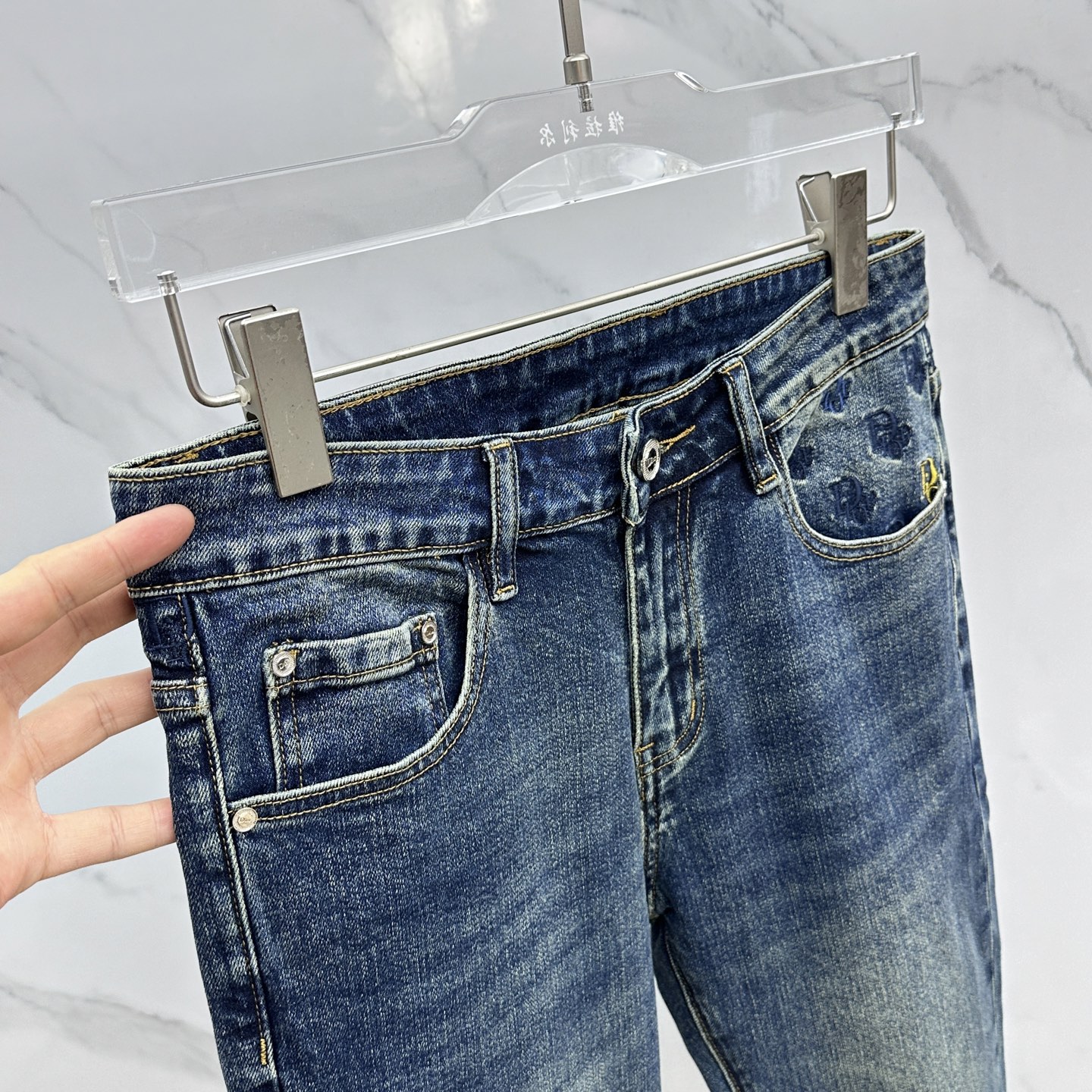 🆕Dior迪奥🔥高端定制、2025早秋最新款牛仔裤 柜台同步发售 原版定制复刻 客供五金辅料 原单品质 