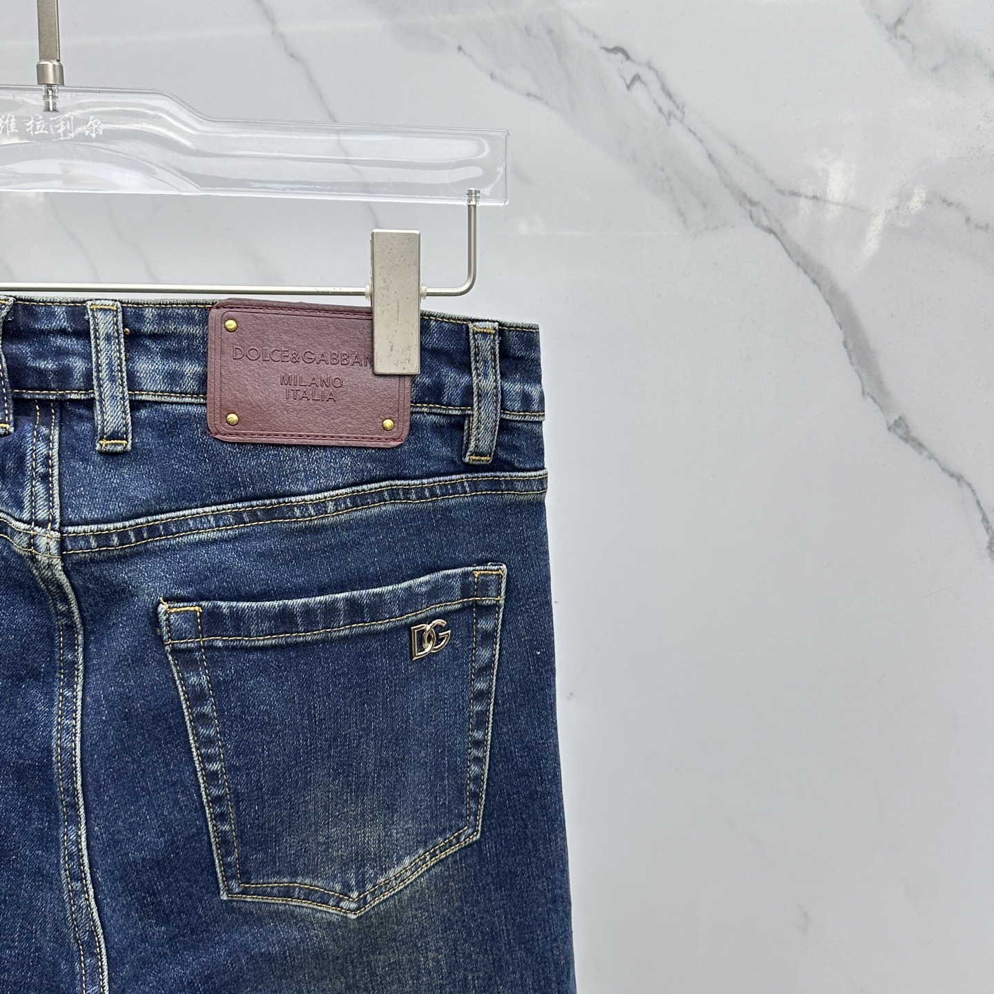 🆕DG杜嘉班纳 🔥高端定制、2025早秋最新款牛仔裤 柜台同步发售 原版定制复刻 客供五金辅料 原单品质