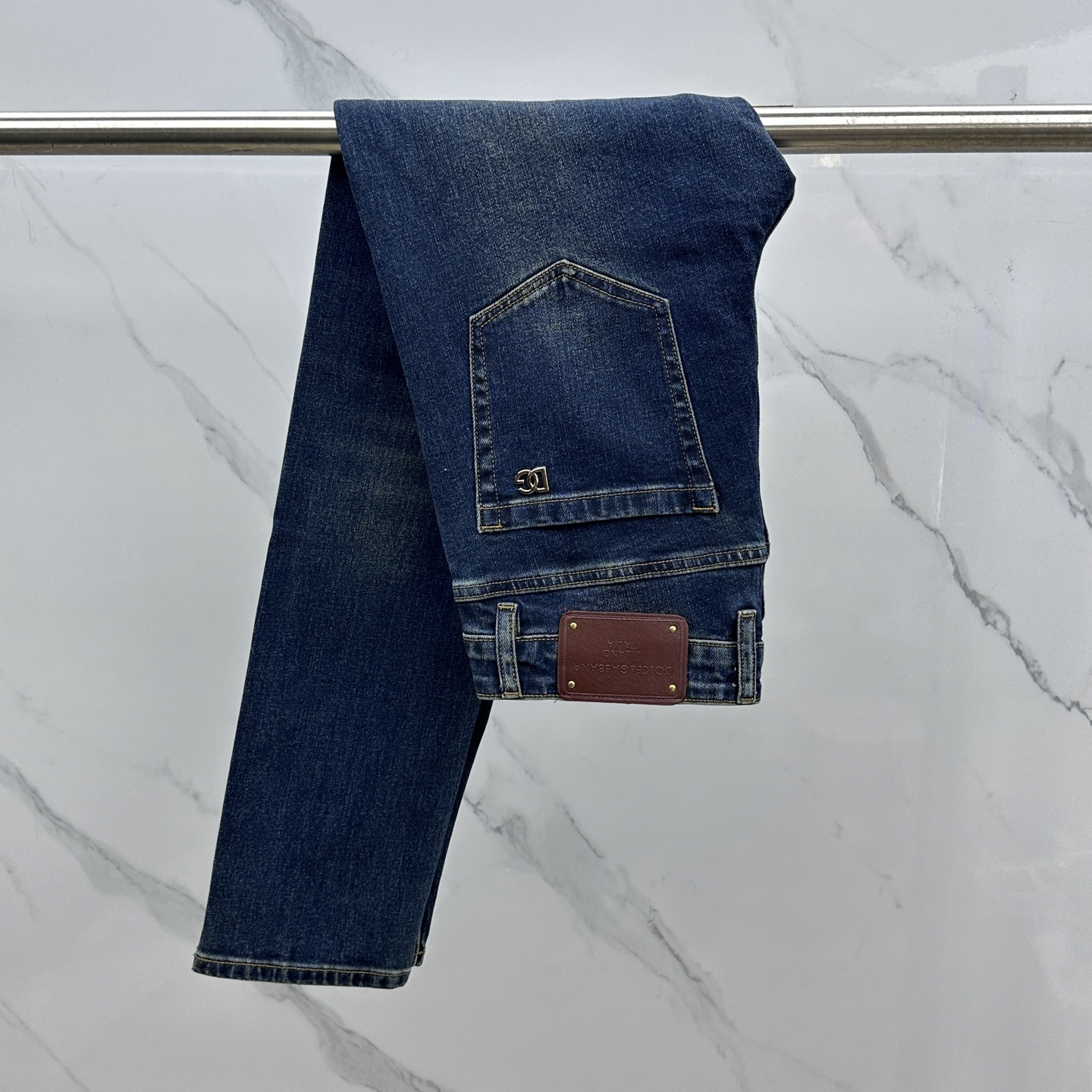 🆕DG杜嘉班纳 🔥高端定制、2025早秋最新款牛仔裤 柜台同步发售 原版定制复刻 客供五金辅料 原单品质