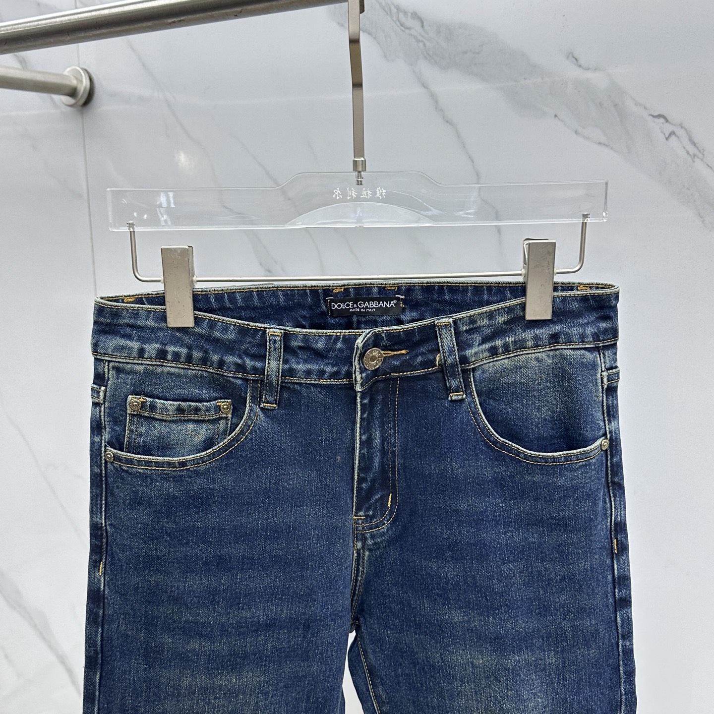 🆕DG杜嘉班纳 🔥高端定制、2025早秋最新款牛仔裤 柜台同步发售 原版定制复刻 客供五金辅料 原单品质