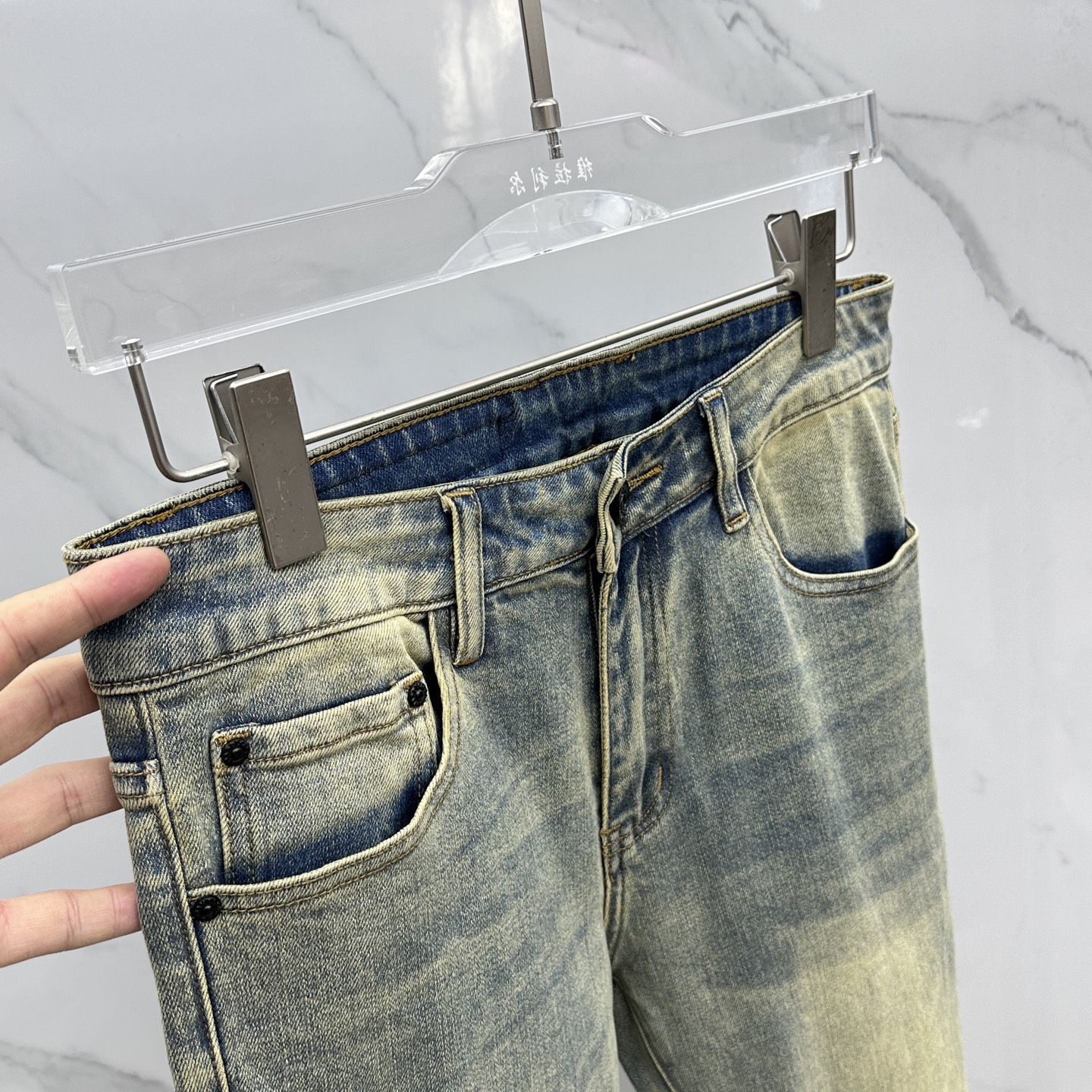 🆕DG杜嘉班纳 🔥高端定制、2025早秋最新款牛仔裤 柜台同步发售 原版定制复刻 客供五金辅料 原单品质