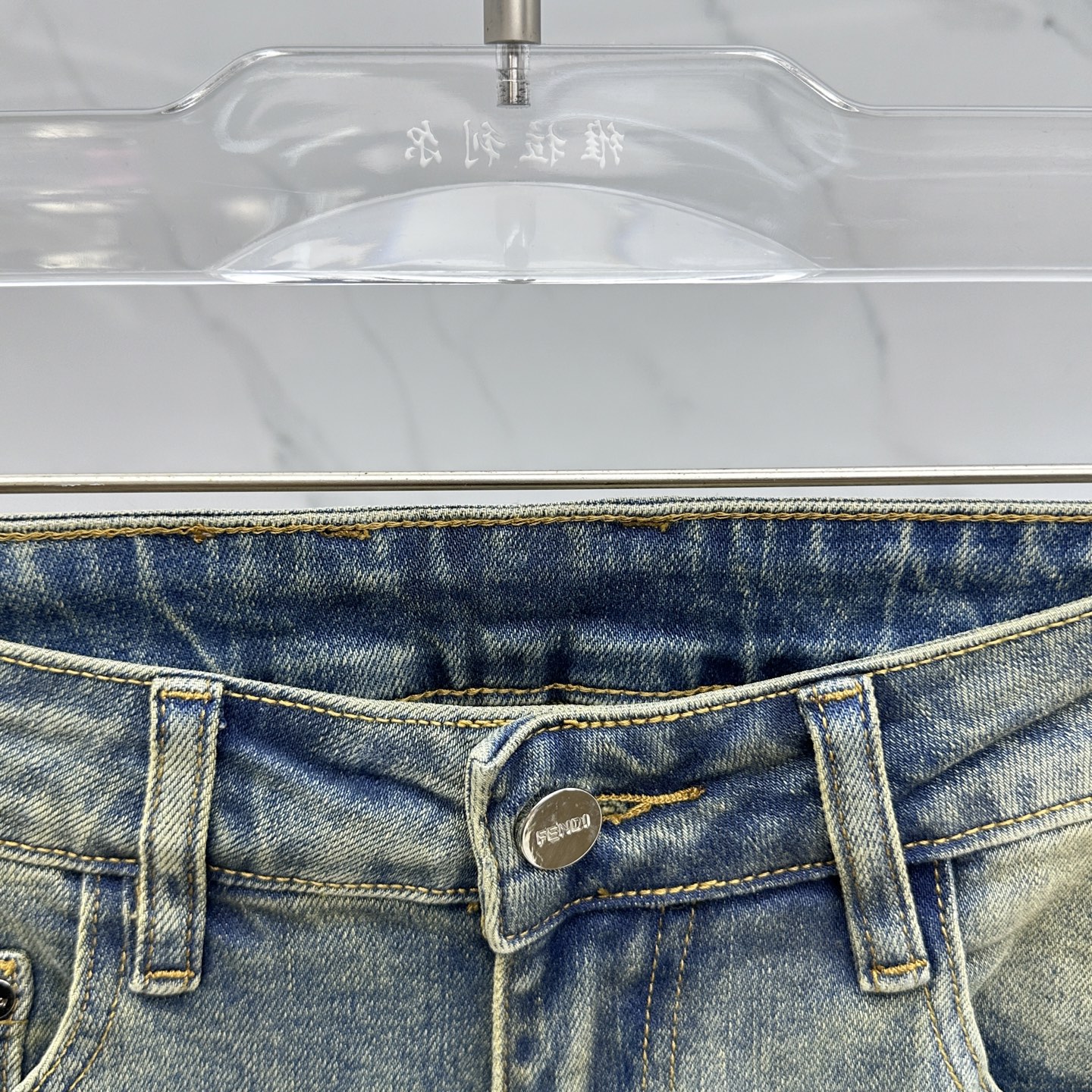 🆕Fendi芬迪 🔥高端定制、2025早秋最新款牛仔裤 柜台同步发售 原版定制复刻 客供五金辅料 原单品