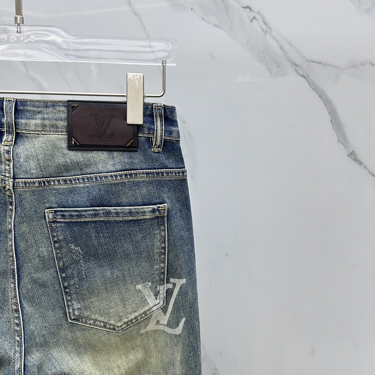 🆕LV路易威登 🔥高端定制、2025早秋最新款牛仔裤 柜台同步发售 原版定制复刻 客供五金辅料 原单品质