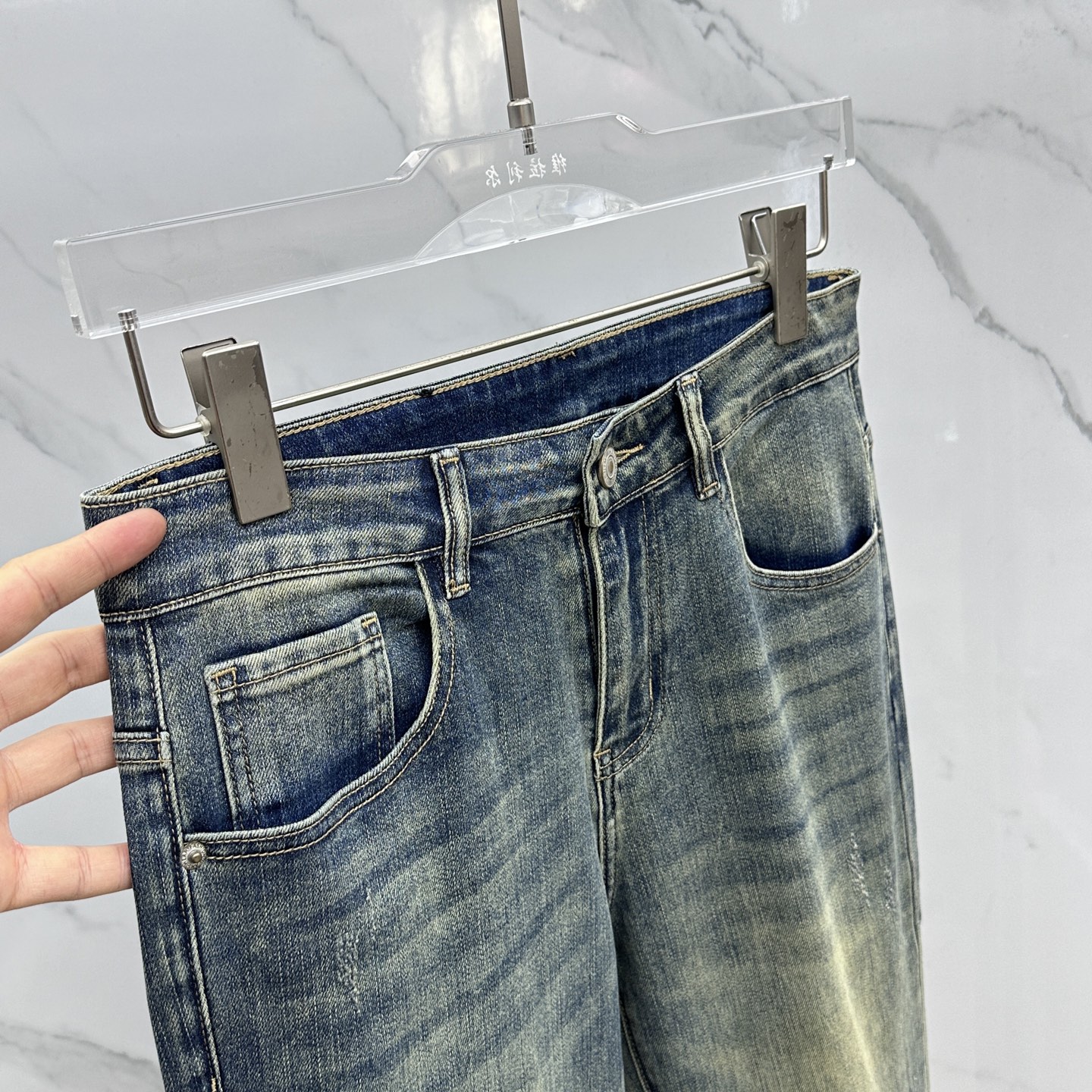 🆕LV路易威登 🔥高端定制、2025早秋最新款牛仔裤 柜台同步发售 原版定制复刻 客供五金辅料 原单品质