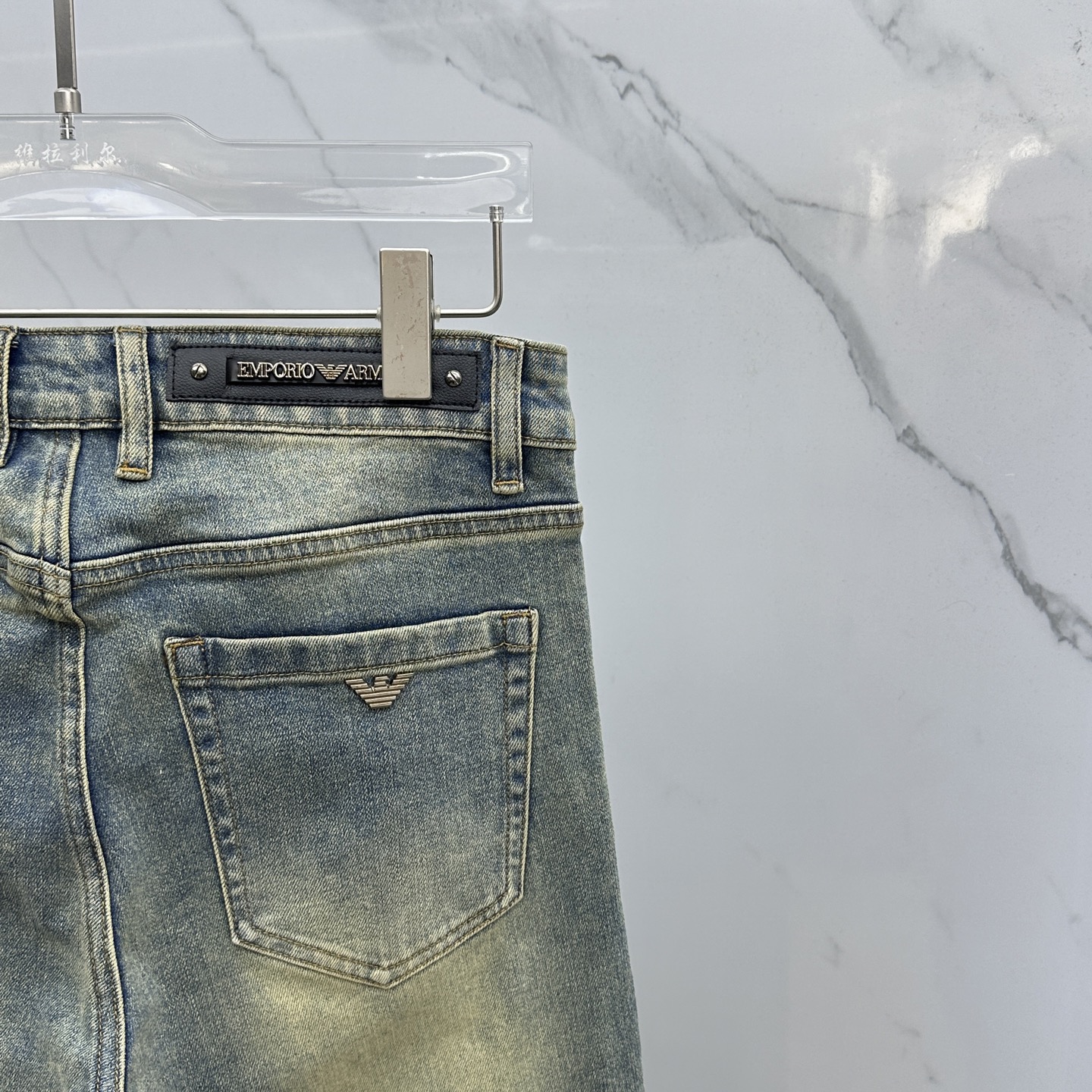 🆕Amani阿玛尼 🔥高端定制、2025早秋最新款牛仔裤 柜台同步发售 原版定制复刻 客供五金辅料 原单