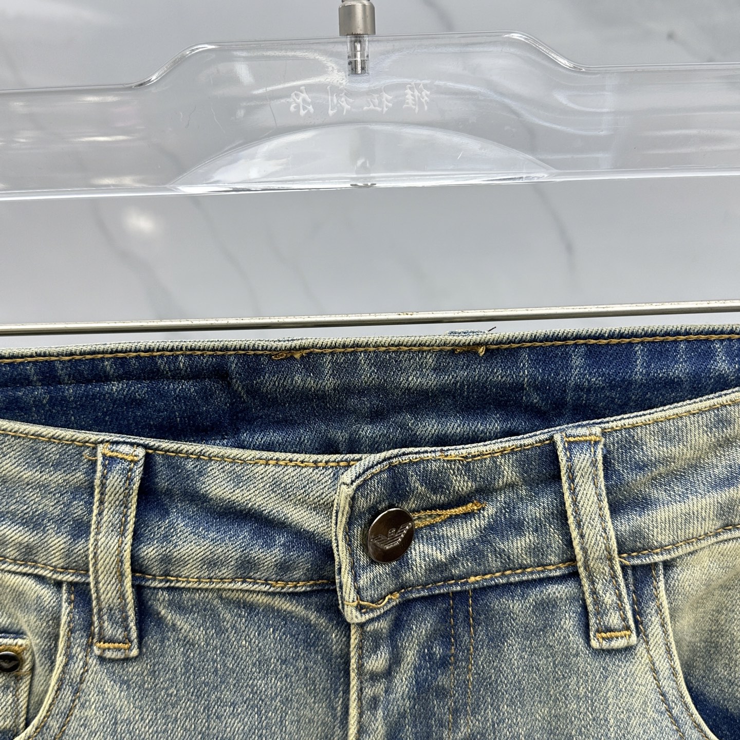 🆕Amani阿玛尼 🔥高端定制、2025早秋最新款牛仔裤 柜台同步发售 原版定制复刻 客供五金辅料 原单