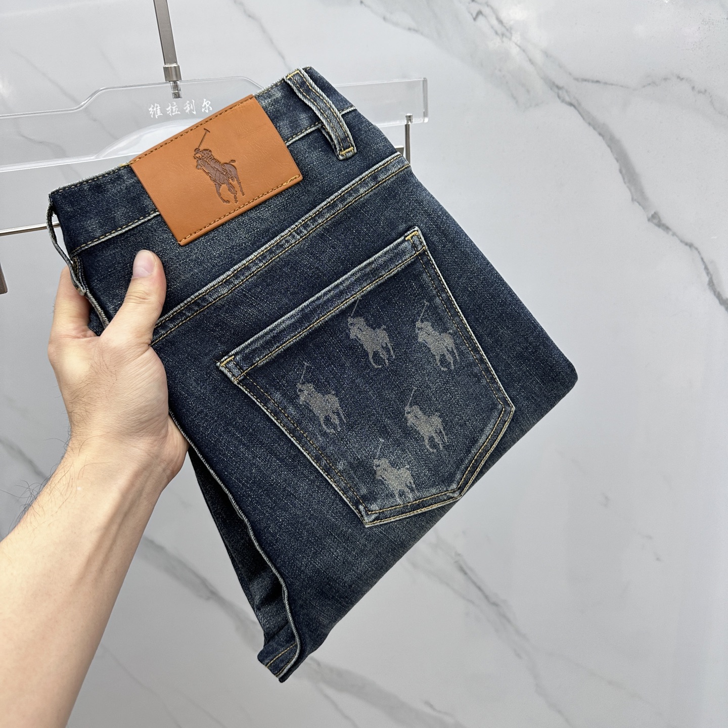 🆕POLO拉夫劳伦 🔥高端定制、2025早秋最新款牛仔裤 柜台同步发售 原版定制复刻 客供五金辅料 原单