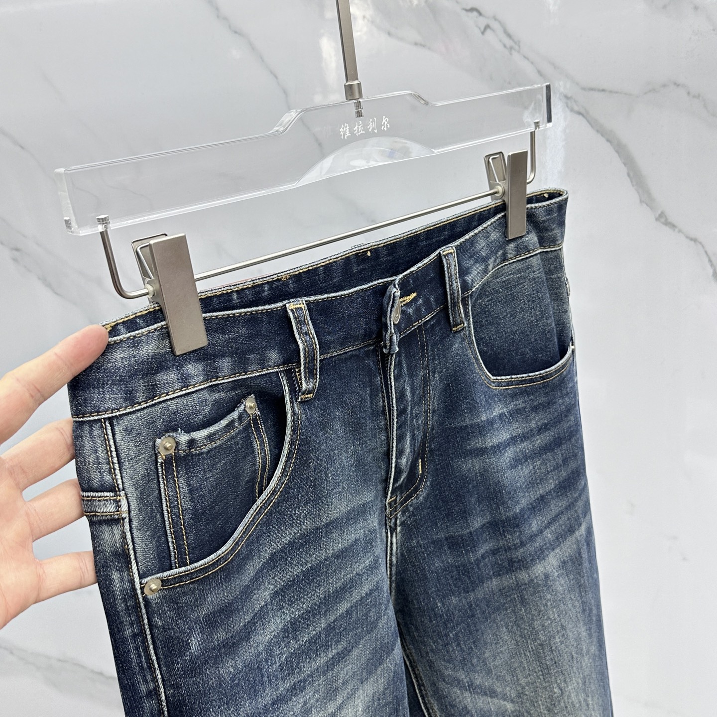 🆕POLO拉夫劳伦 🔥高端定制、2025早秋最新款牛仔裤 柜台同步发售 原版定制复刻 客供五金辅料 原单