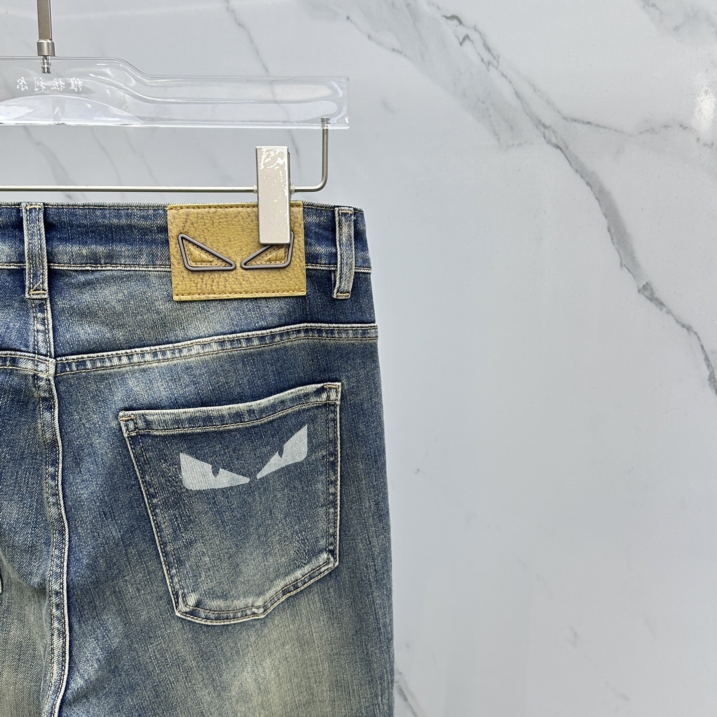 🆕Fendi芬迪 🔥高端定制、2025早秋最新款牛仔裤 柜台同步发售 原版定制复刻 客供五金辅料 原单品