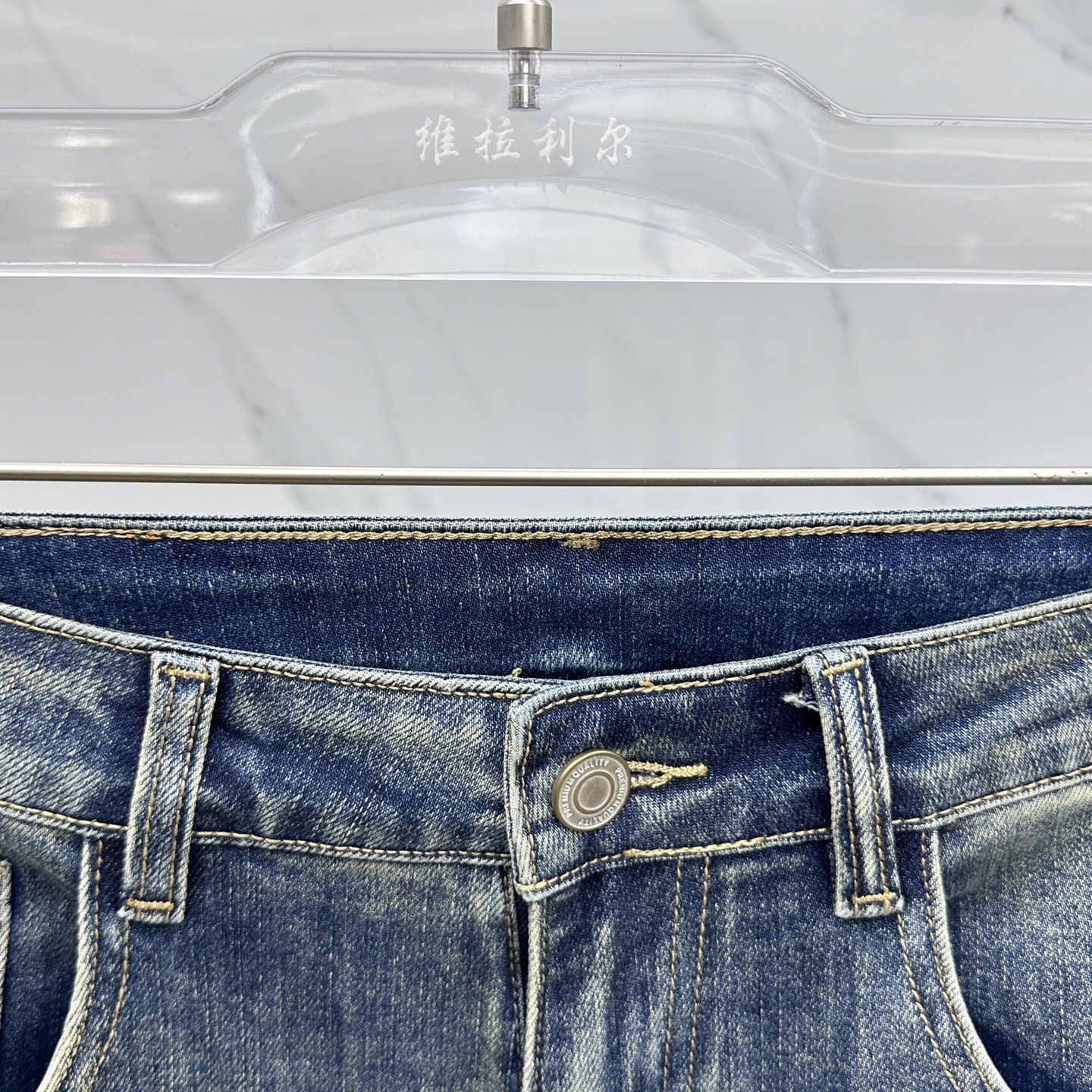 🆕Fendi芬迪 🔥高端定制、2025早秋最新款牛仔裤 柜台同步发售 原版定制复刻 客供五金辅料 原单品