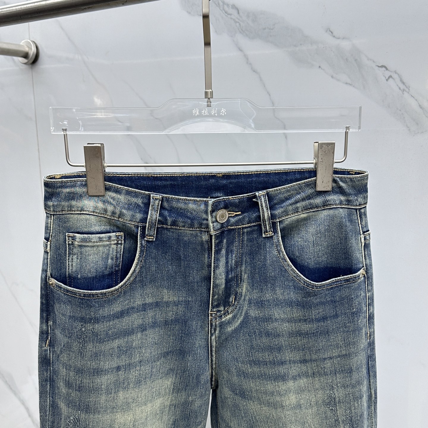 🆕Fendi芬迪 🔥高端定制、2025早秋最新款牛仔裤 柜台同步发售 原版定制复刻 客供五金辅料 原单品