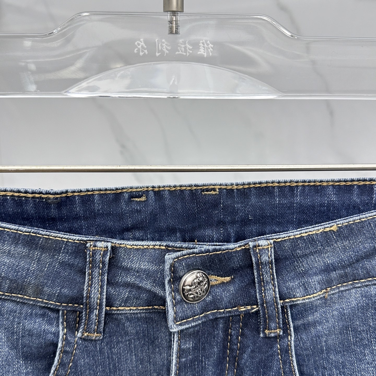 🆕Hermes爱马仕 🔥高端定制、2025早秋最新款牛仔裤 柜台同步发售 原版定制复刻 客供五金辅料 原