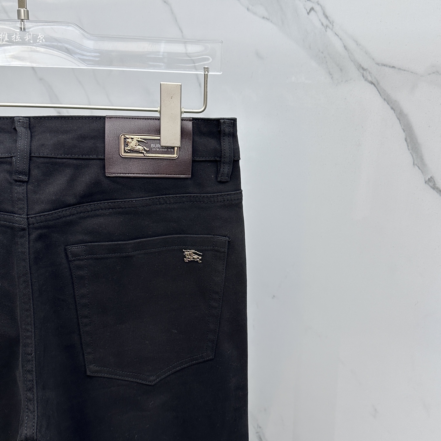 🆕Burberry巴宝莉 🔥高端定制、2025早秋最新款牛仔裤 柜台同步发售 原版定制复刻 客供五金辅料