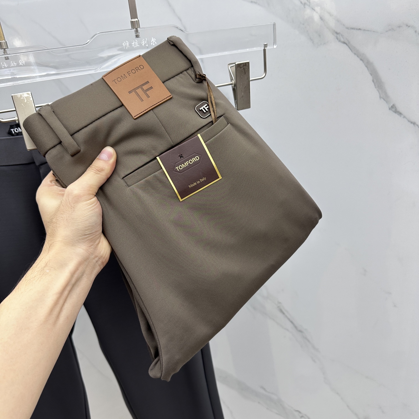 🆕TOM FORD 2025秋冬新品休闲裤西裤，官网同步发售，裤身工艺设计，定制五金辅料、面料定制，代工