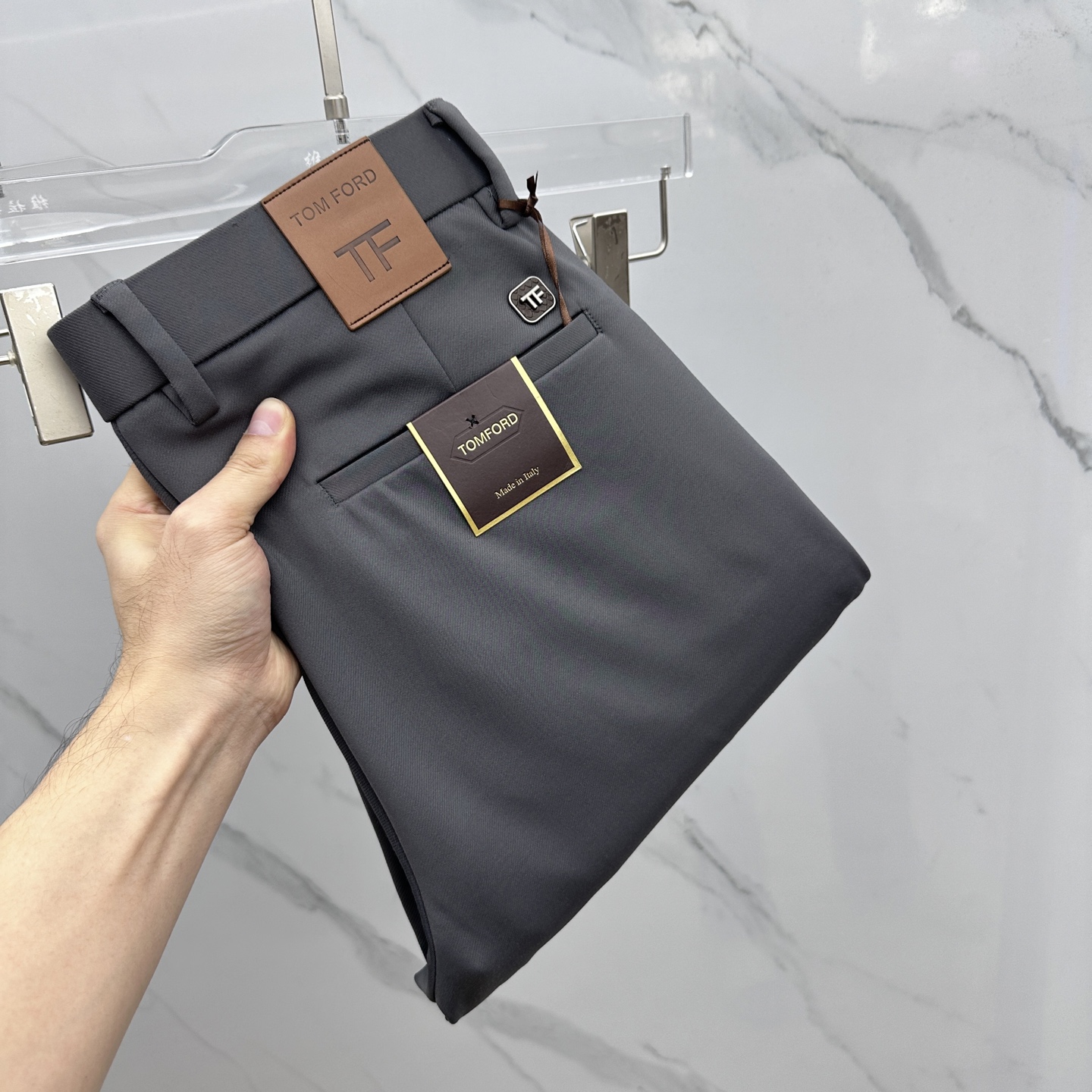 🆕TOM FORD 2025秋冬新品休闲裤西裤，官网同步发售，裤身工艺设计，定制五金辅料、面料定制，代工