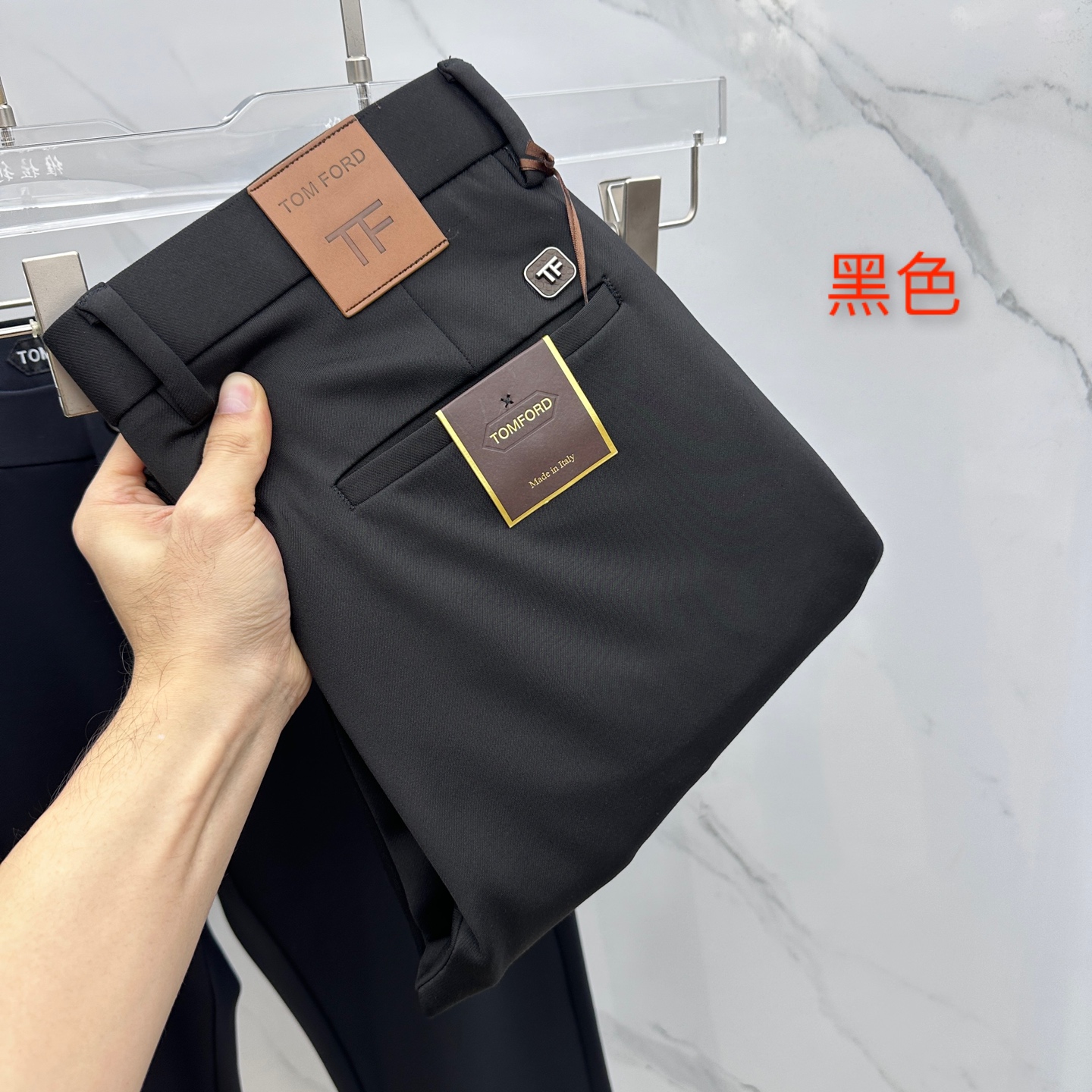 🆕TOM FORD 2025秋冬新品休闲裤西裤，官网同步发售，裤身工艺设计，定制五金辅料、面料定制，代工