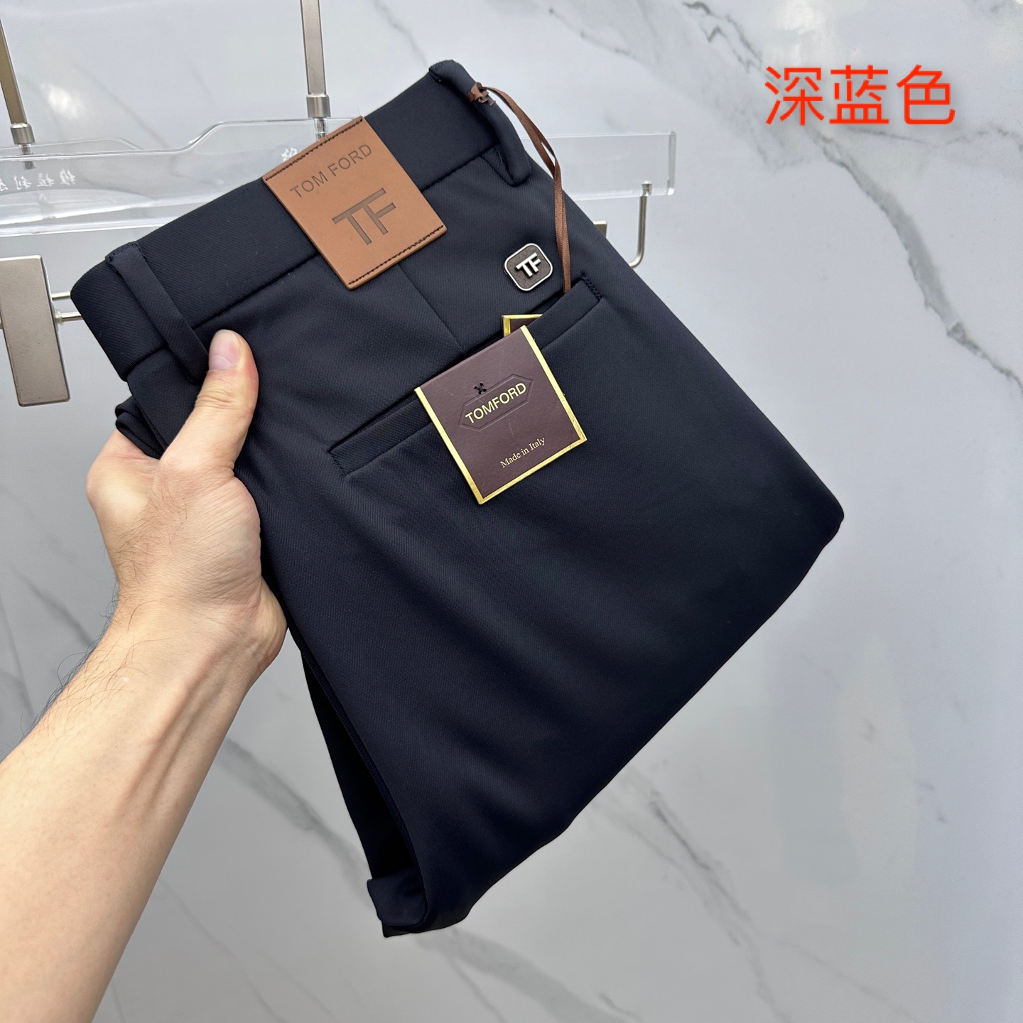 🆕TOM FORD 2025秋冬新品休闲裤西裤，官网同步发售，裤身工艺设计，定制五金辅料、面料定制，代工