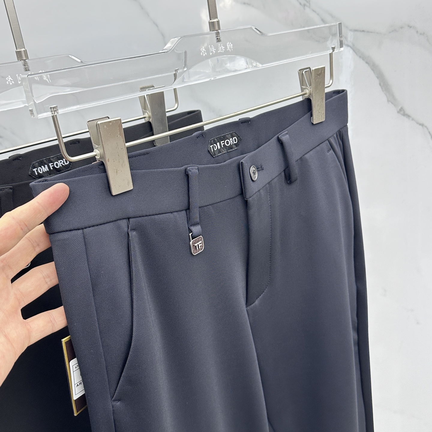 🆕TOM FORD 2025秋冬新品休闲裤西裤，官网同步发售，裤身工艺设计，定制五金辅料、面料定制，代工