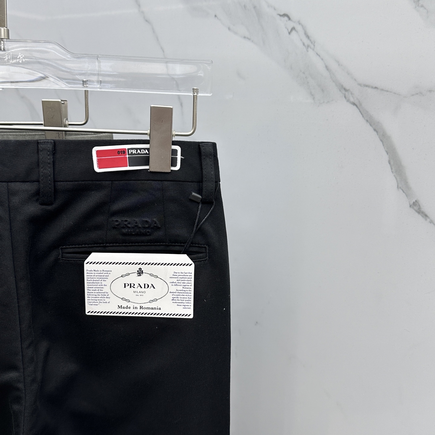 🆕Prada普拉达 2025早秋新品休闲裤西裤，官网同步发售，裤身工艺设计，进口客供辅料、面料定制，代工