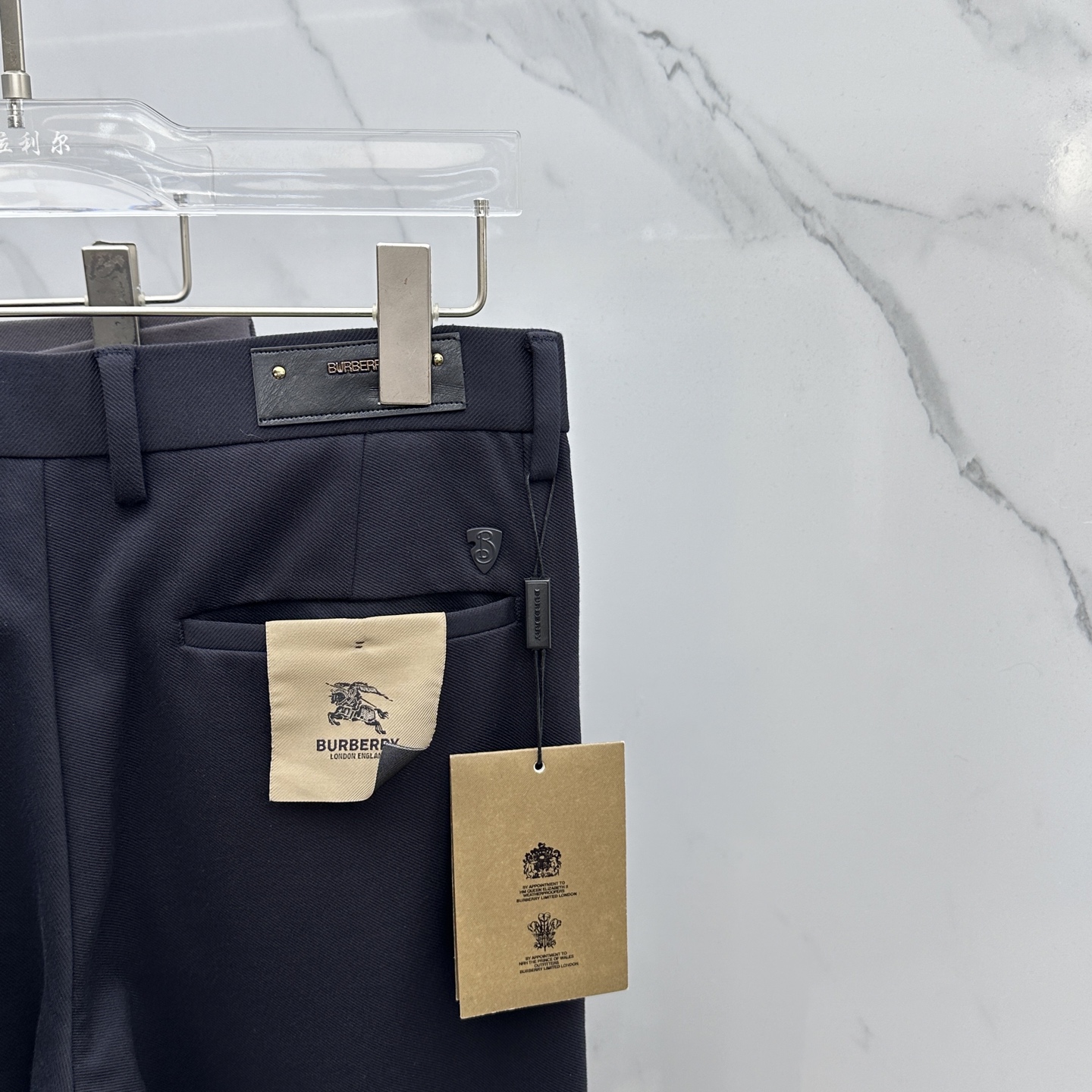 🆕Burberry巴宝莉 2025早秋新品休闲裤西裤，官网同步发售，裤身工艺设计，进口客供辅料、面料定制