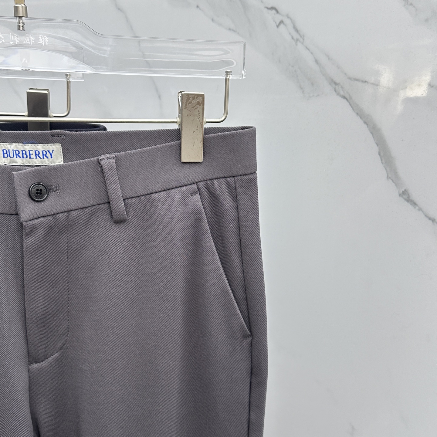 🆕Burberry巴宝莉 2025早秋新品休闲裤西裤，官网同步发售，裤身工艺设计，进口客供辅料、面料定制