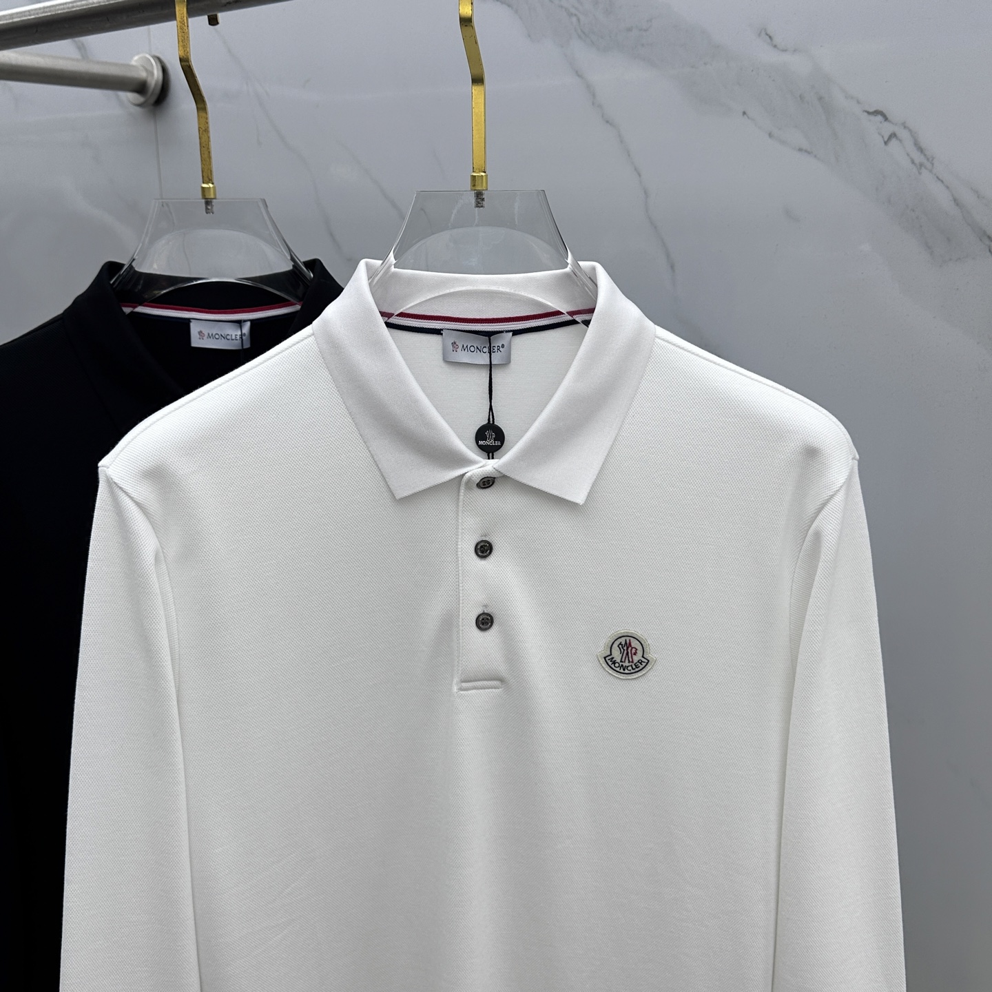 🆕Moncler蒙口 2025秋冬新款长袖衫 香港贸易公司货，纯正洋行渠道，同款！！客供埃及进口高级物料