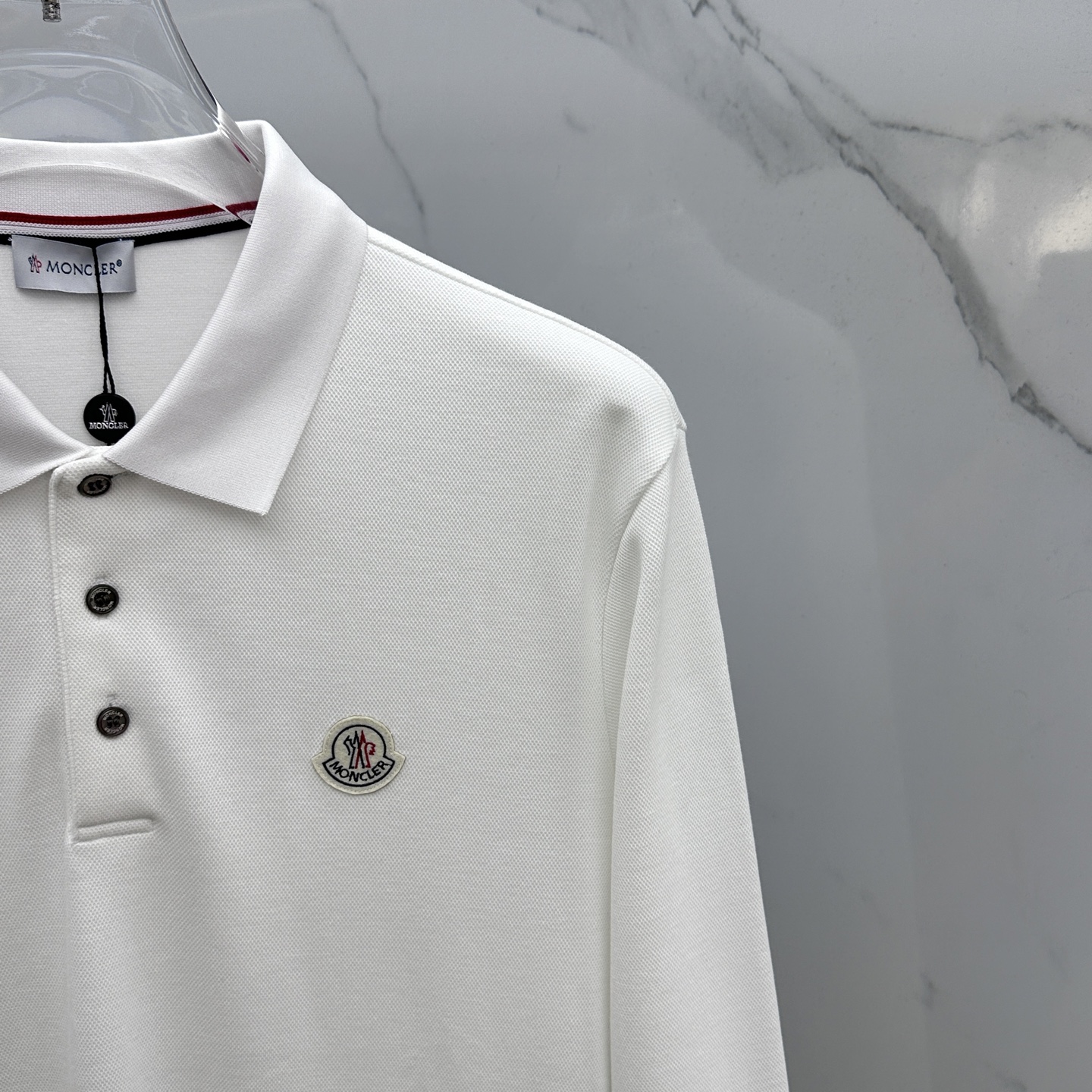 🆕Moncler蒙口 2025秋冬新款长袖衫 香港贸易公司货，纯正洋行渠道，同款！！客供埃及进口高级物料