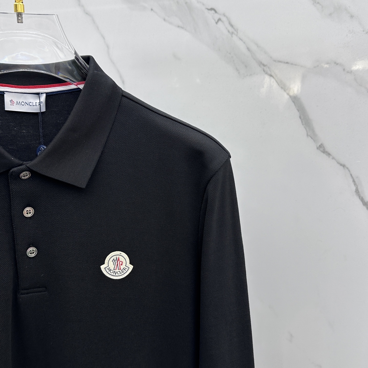 🆕Moncler蒙口 2025秋冬新款长袖衫 香港贸易公司货，纯正洋行渠道，同款！！客供埃及进口高级物料