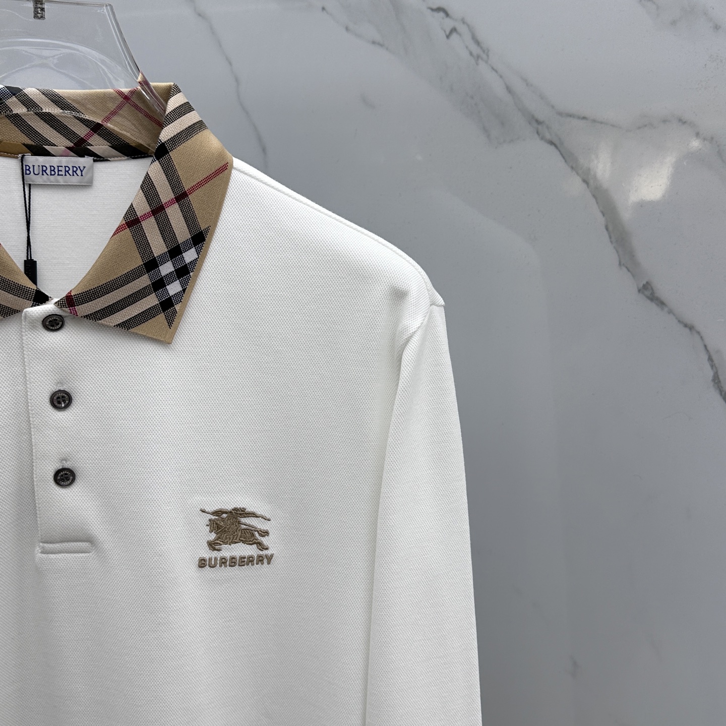 🆕Burberry巴宝莉 2025秋冬新款长袖衫 香港贸易公司货，纯正洋行渠道，同款！！客供埃及进口高级