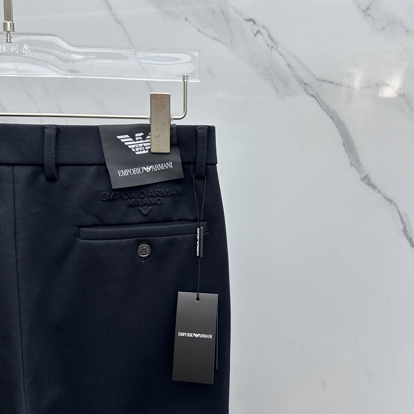 🆕Amani阿玛尼 2025早秋新品休闲裤西裤，官网同步发售，裤身工艺设计，定制五金辅料、面料定制，代工