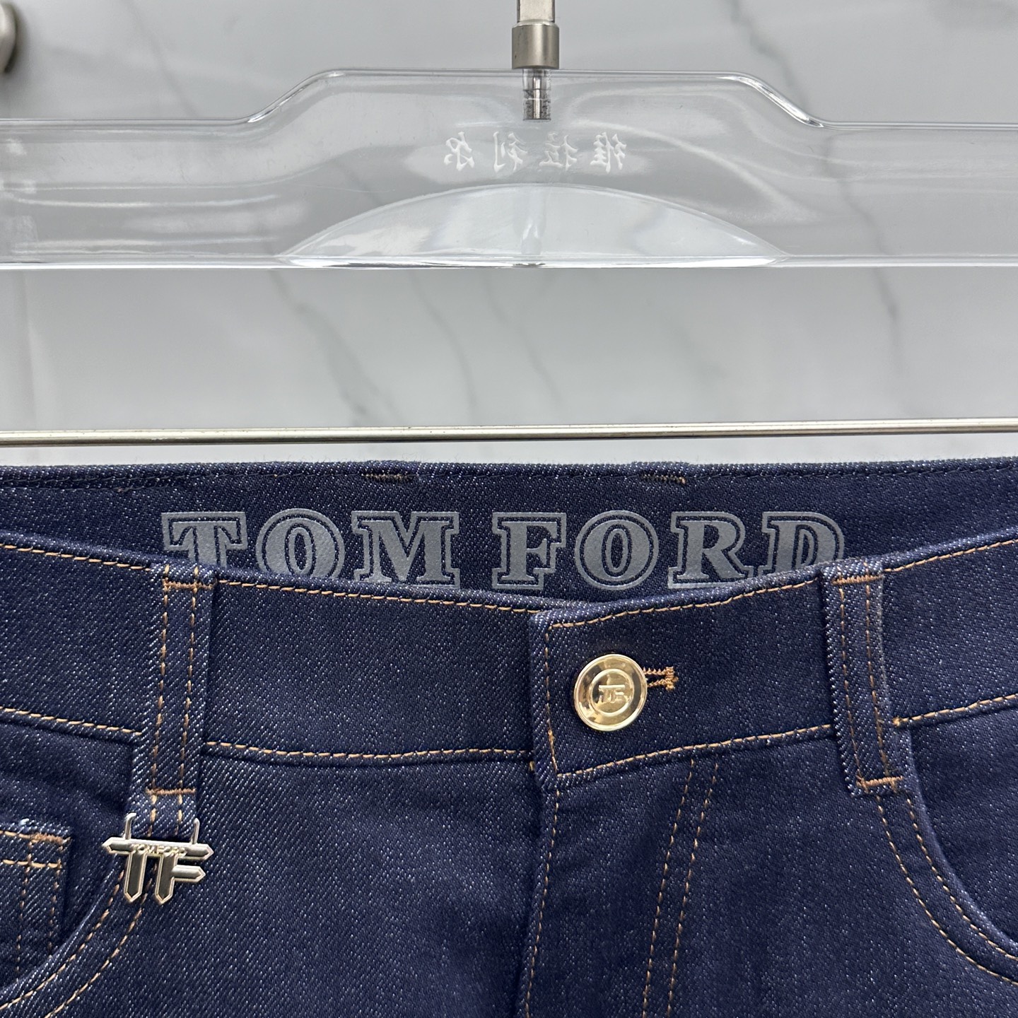 🆕TF 🔥高端定制、2025早秋最新款牛仔裤 抓绒加厚款 柜台同步发售 原版定制复刻 客供五金辅料 原单