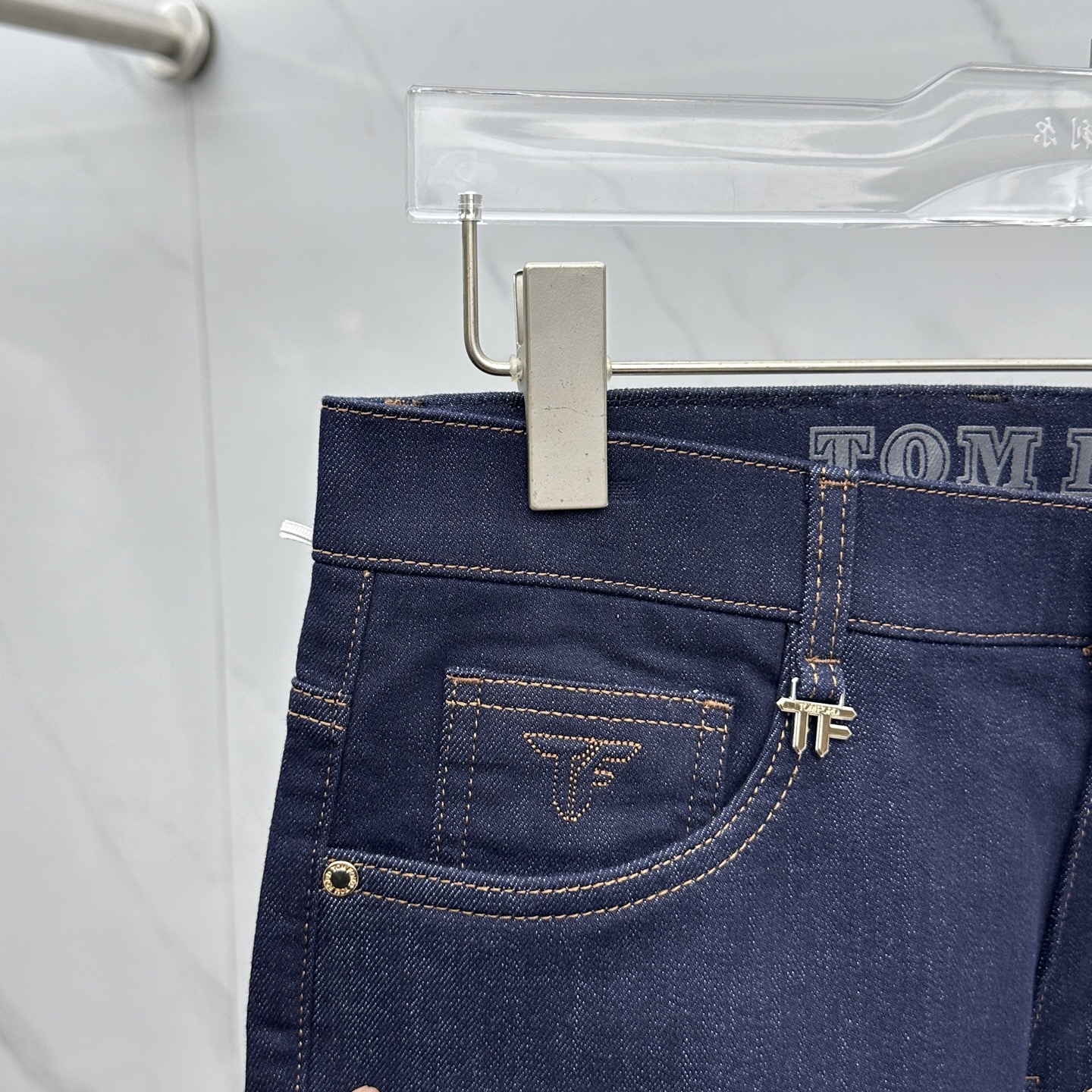 🆕TF 🔥高端定制、2025早秋最新款牛仔裤 抓绒加厚款 柜台同步发售 原版定制复刻 客供五金辅料 原单