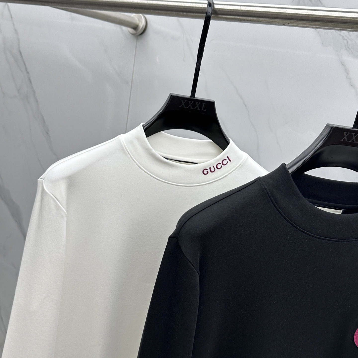 🆕Gucci古驰 2025秋冬新款长袖打底衫保暖，同步发售！定制专属纯棉面料，内微磨毛，胸前采用品牌lo