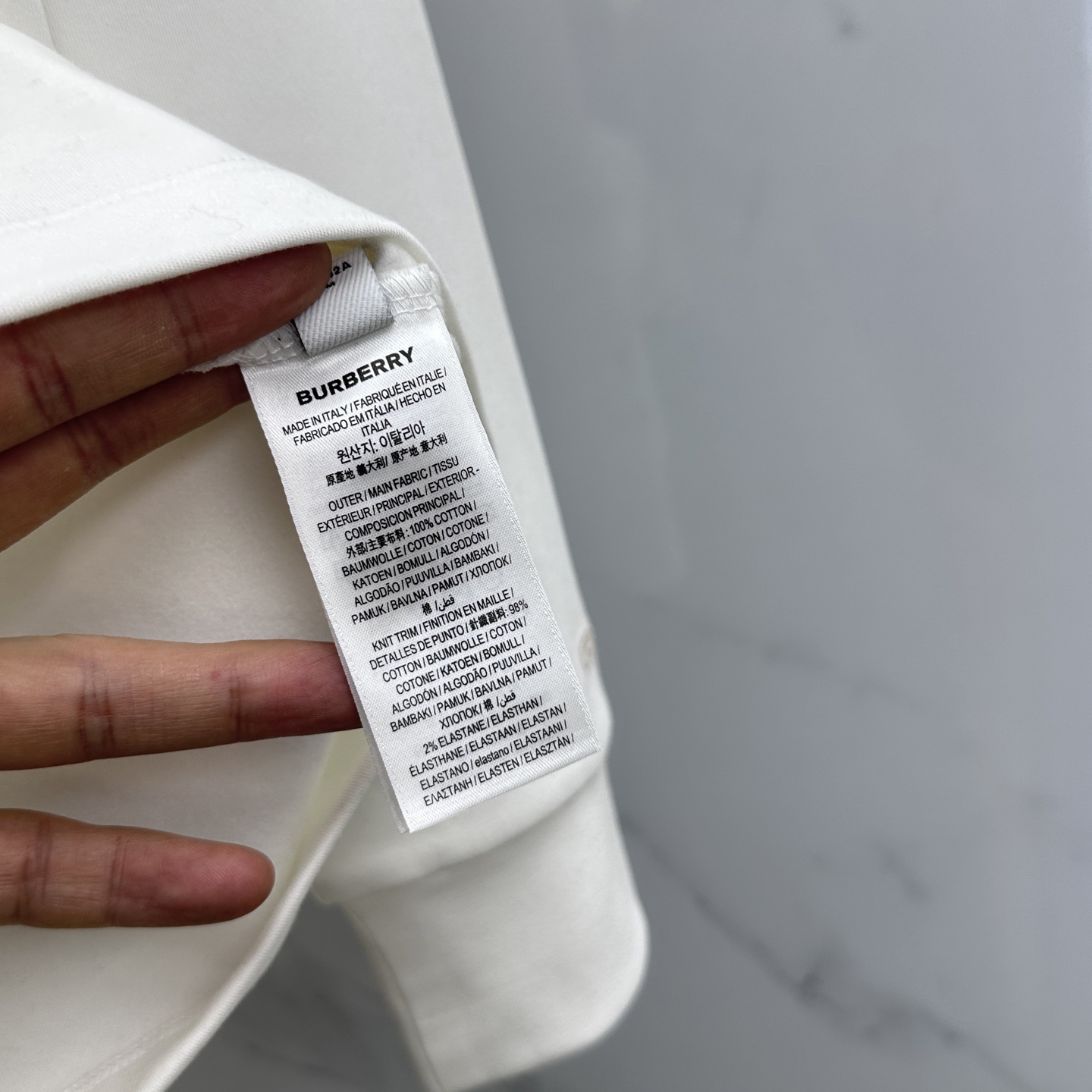 🆕Burberry巴宝莉 2025秋冬新款长袖打底衫保暖，同步发售！定制专属纯棉面料，内微磨毛，胸前采用