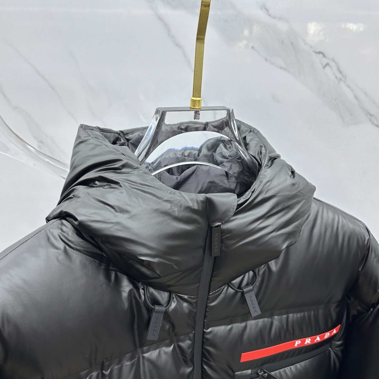 🆕Prada普拉达 高版本 2025ss秋冬新款时尚休闲羽绒外套连帽不可拆，处处细节显工艺足够的高级，结