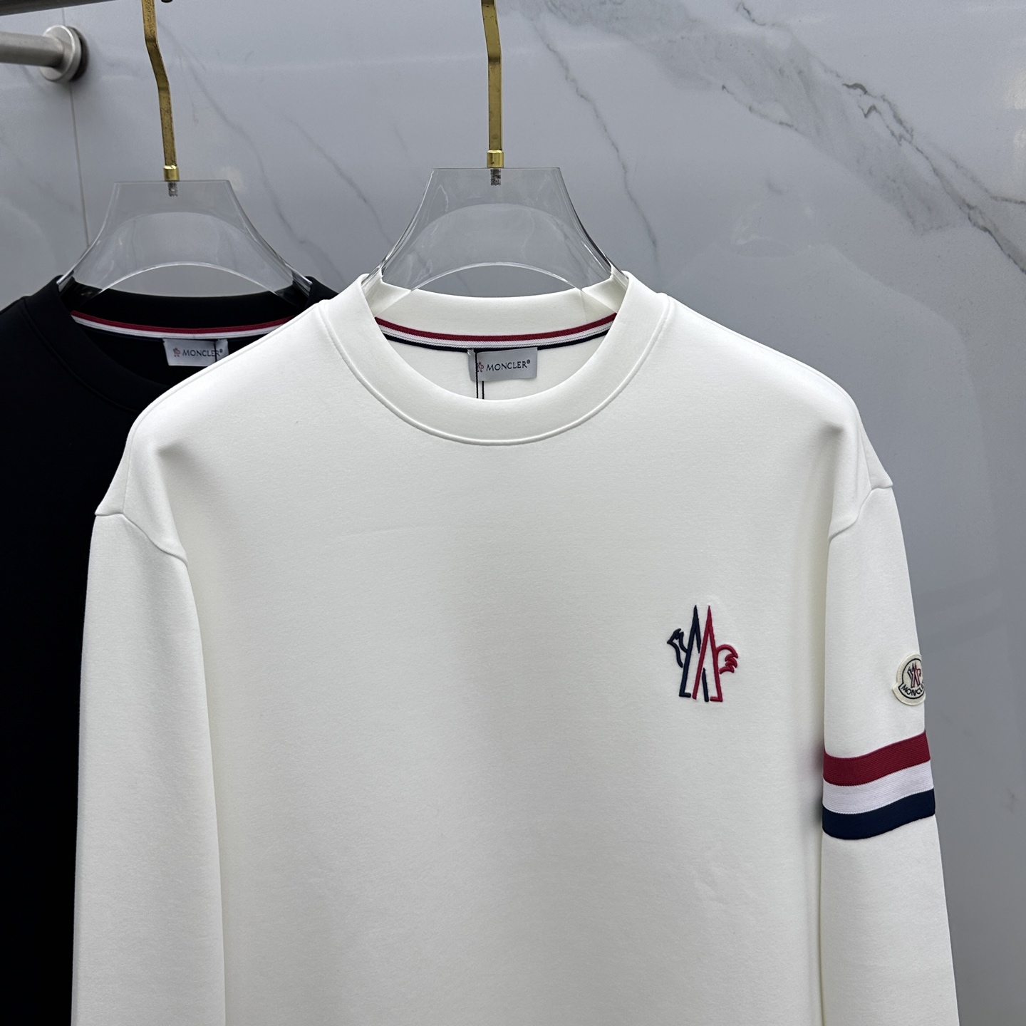 🆕Moncler蒙口 2025SS柜台同步秋冬新品 男士圆领套头滑雪系列卫衣 客供长绒毛圈棉,扎扎实实的