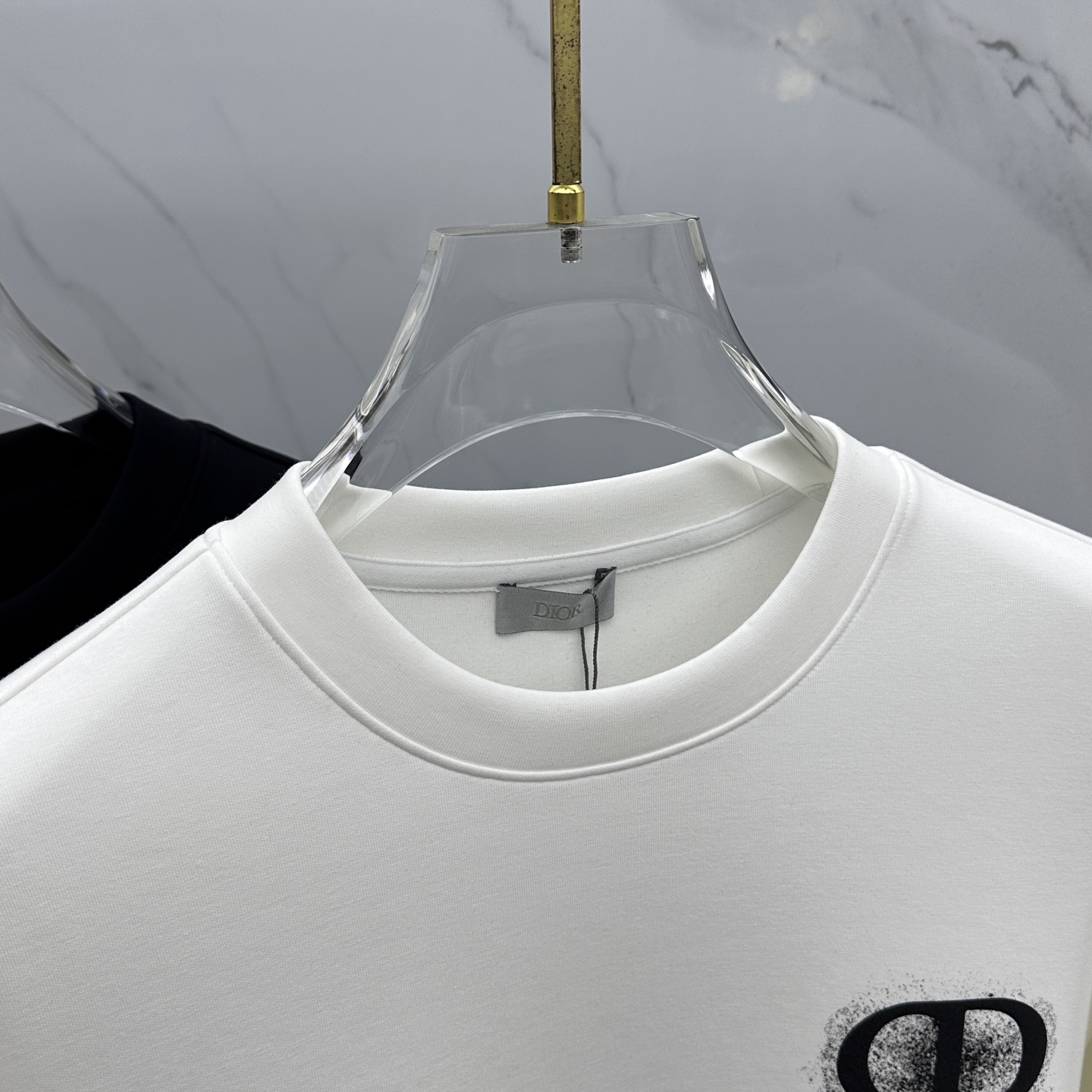 🆕Dior迪奥 秋冬新品刺绣圆领套头卫衣 高超的时尚魅力风范,特立独行的艺术气息.客供定制面料高克重棉面