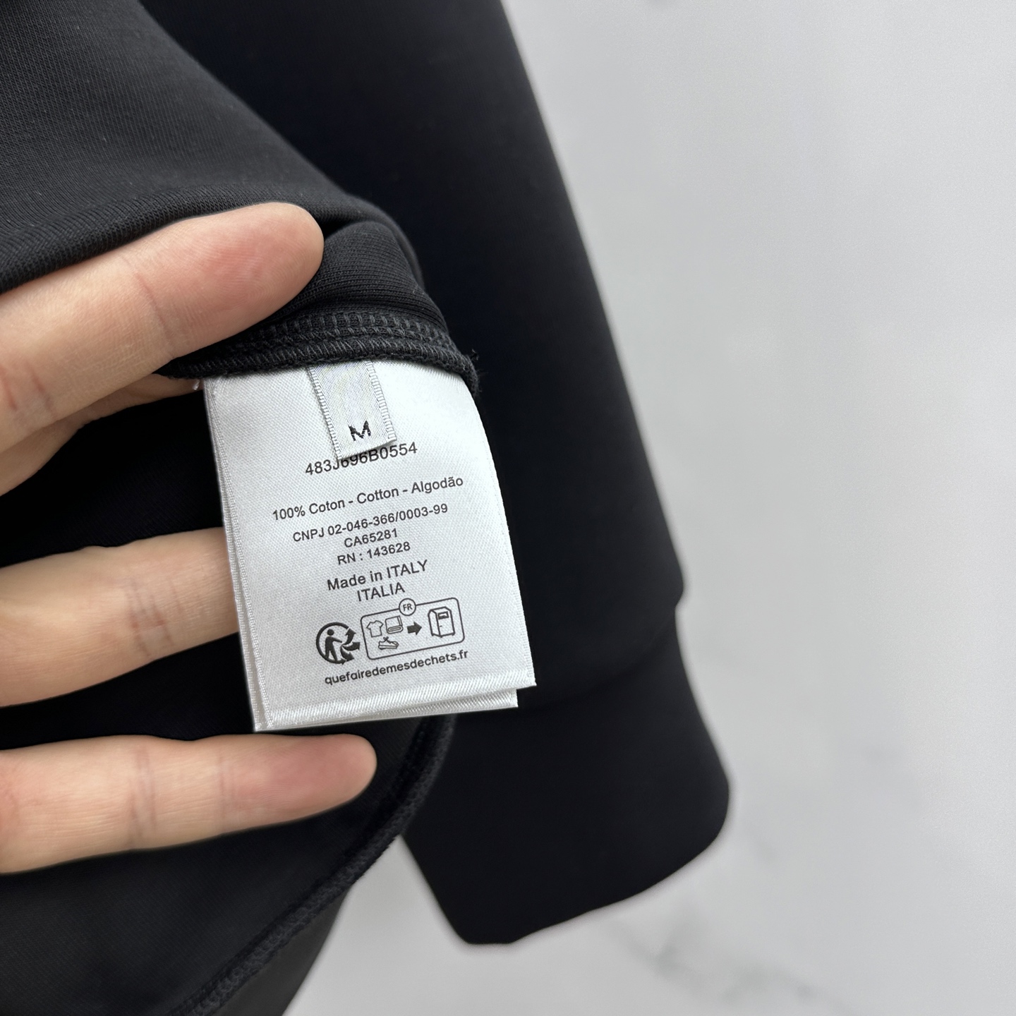 🆕Dior迪奥 秋冬新品刺绣圆领套头卫衣 高超的时尚魅力风范,特立独行的艺术气息.客供定制面料高克重棉面