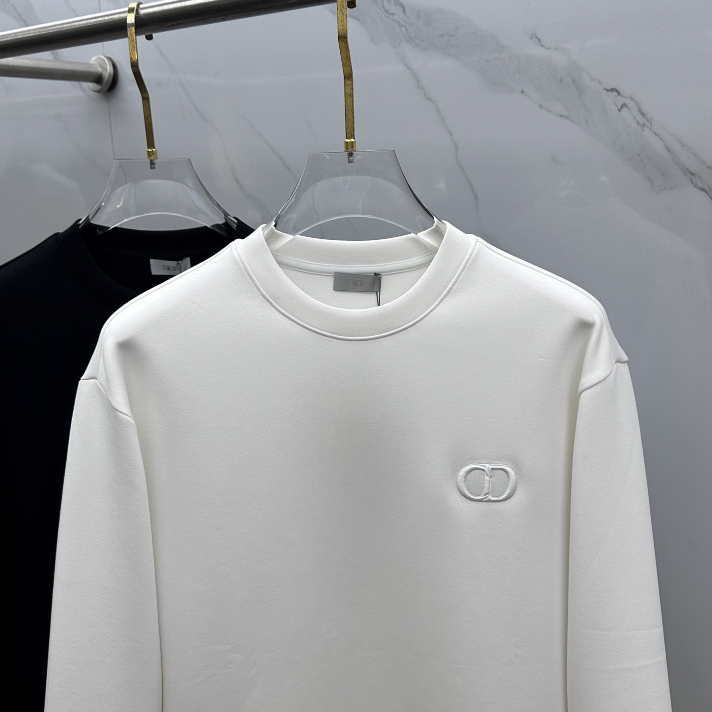 🆕Dior迪奥 2025ss秋冬新品刺绣圆领套头卫衣 高超的时尚魅力风范,特立独行的艺术气息.客供定制面