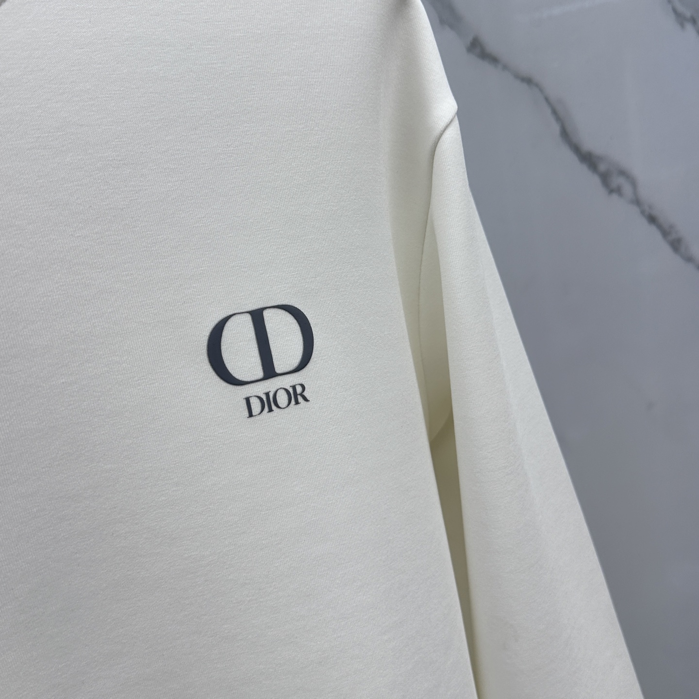 🆕Dior迪奥 秋冬新品刺绣圆领套头卫衣 高超的时尚魅力风范,特立独行的艺术气息.客供定制面料高克重棉面