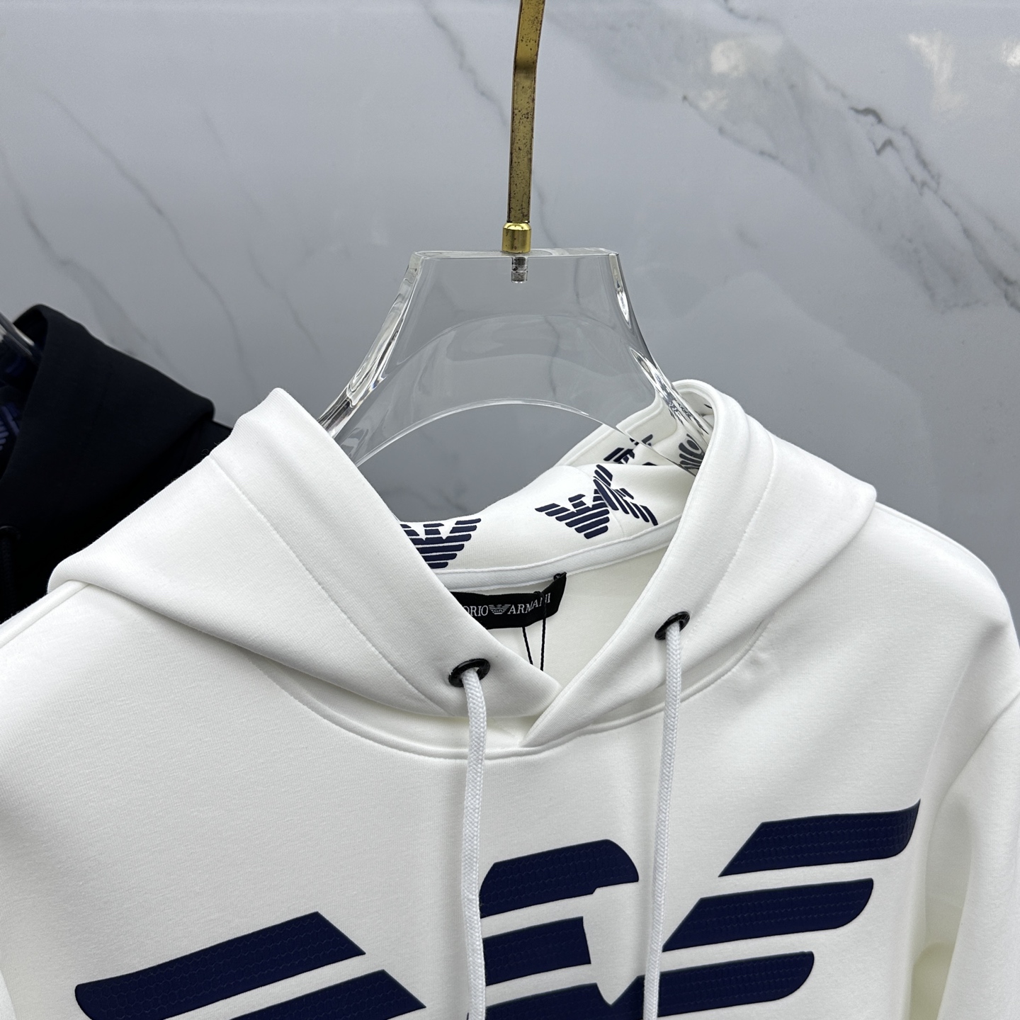 🆕Amani阿玛尼 秋冬新款男女款连帽卫衣.贸易公司渠道货，精选优质空气层针织棉面料，手感柔软轻薄软糯，