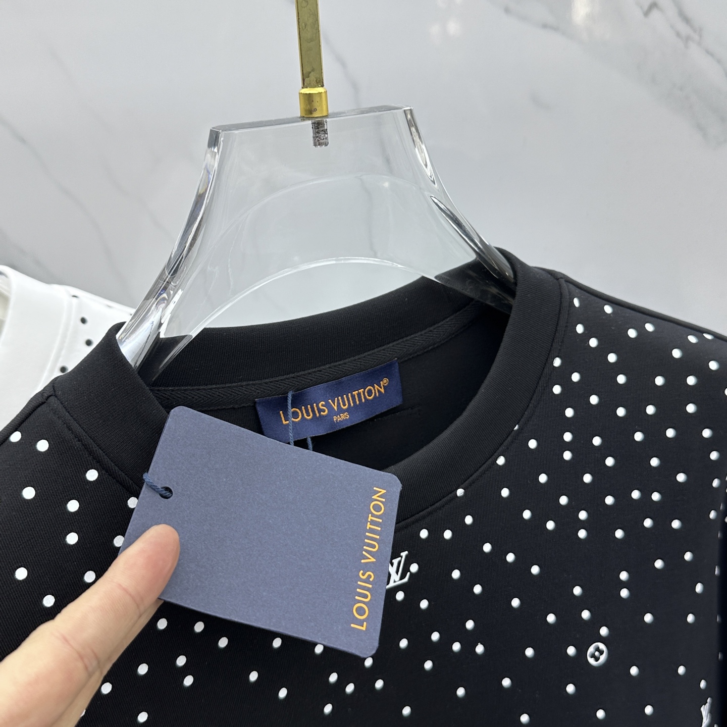 🆕LV路易威登 2025ss秋冬新品印花圆领套头卫衣 高超的时尚魅力风范,特立独行的艺术气息.客供定制面