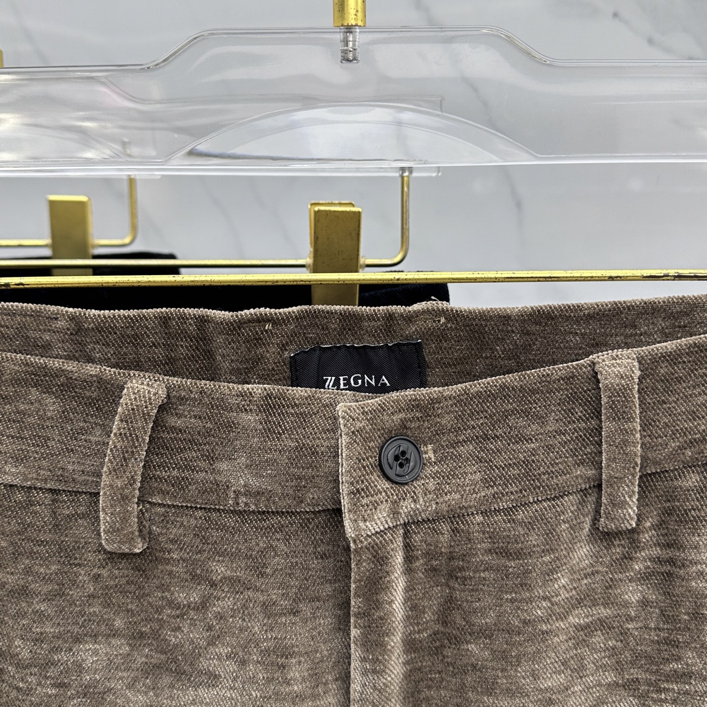 🆕ZEGNA杰尼亚 2025冬季新品休闲裤起绒西裤厚款，官网同步发售，裤身工艺设计，进口客供辅料、面料定